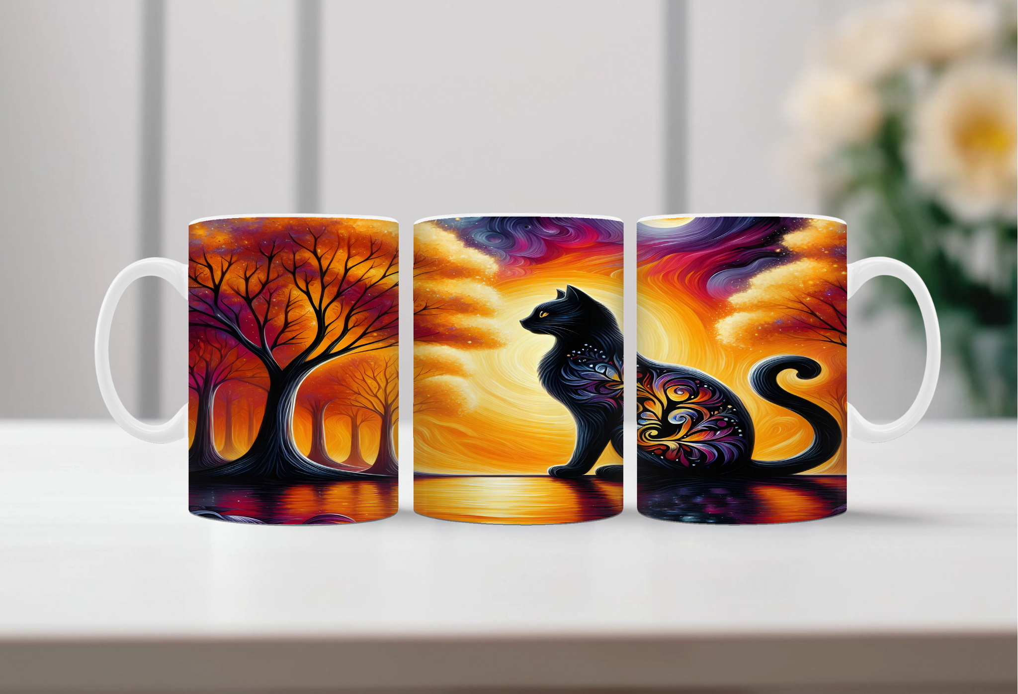Cattitude Coffee Mugs