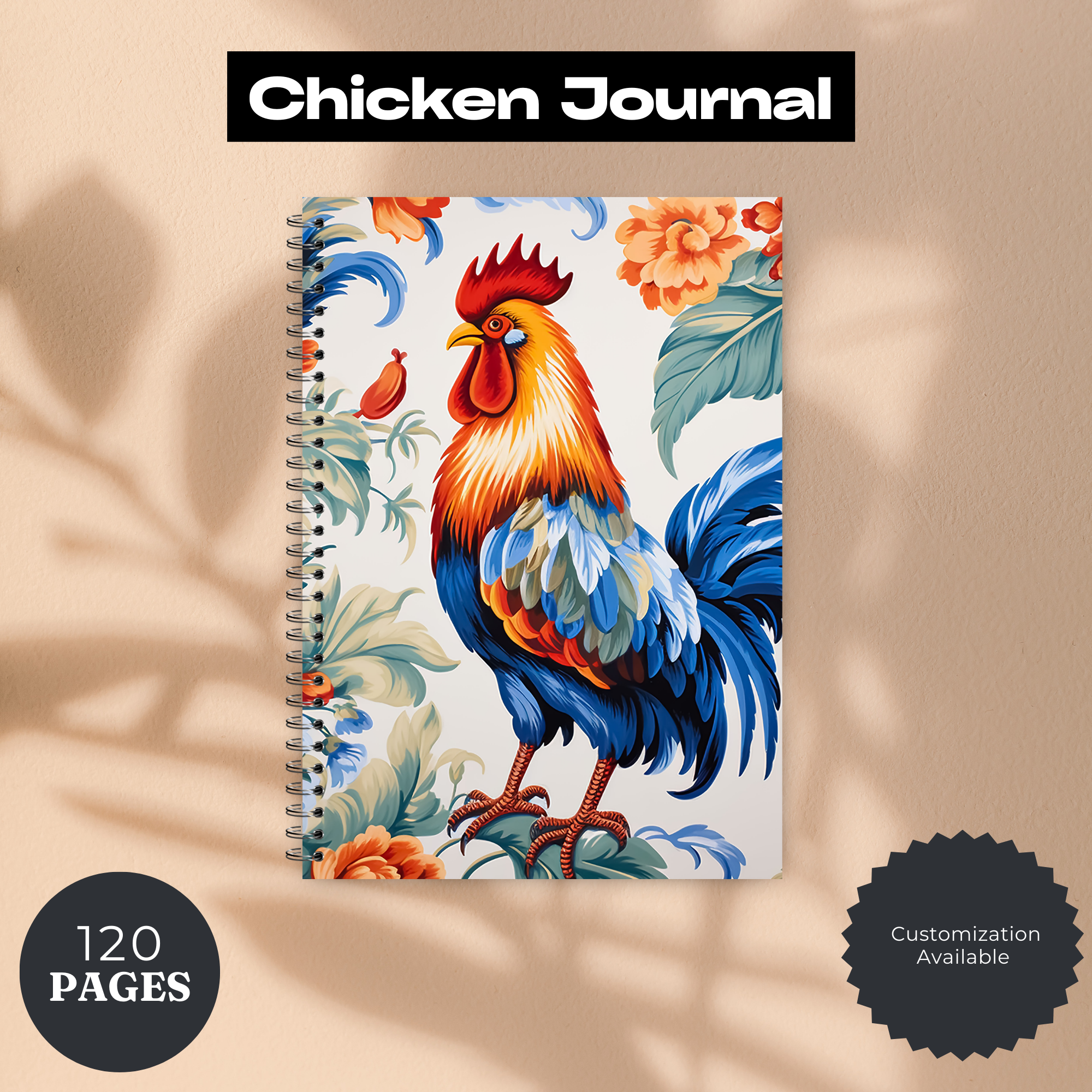 Cluck & Create Chicken Journals