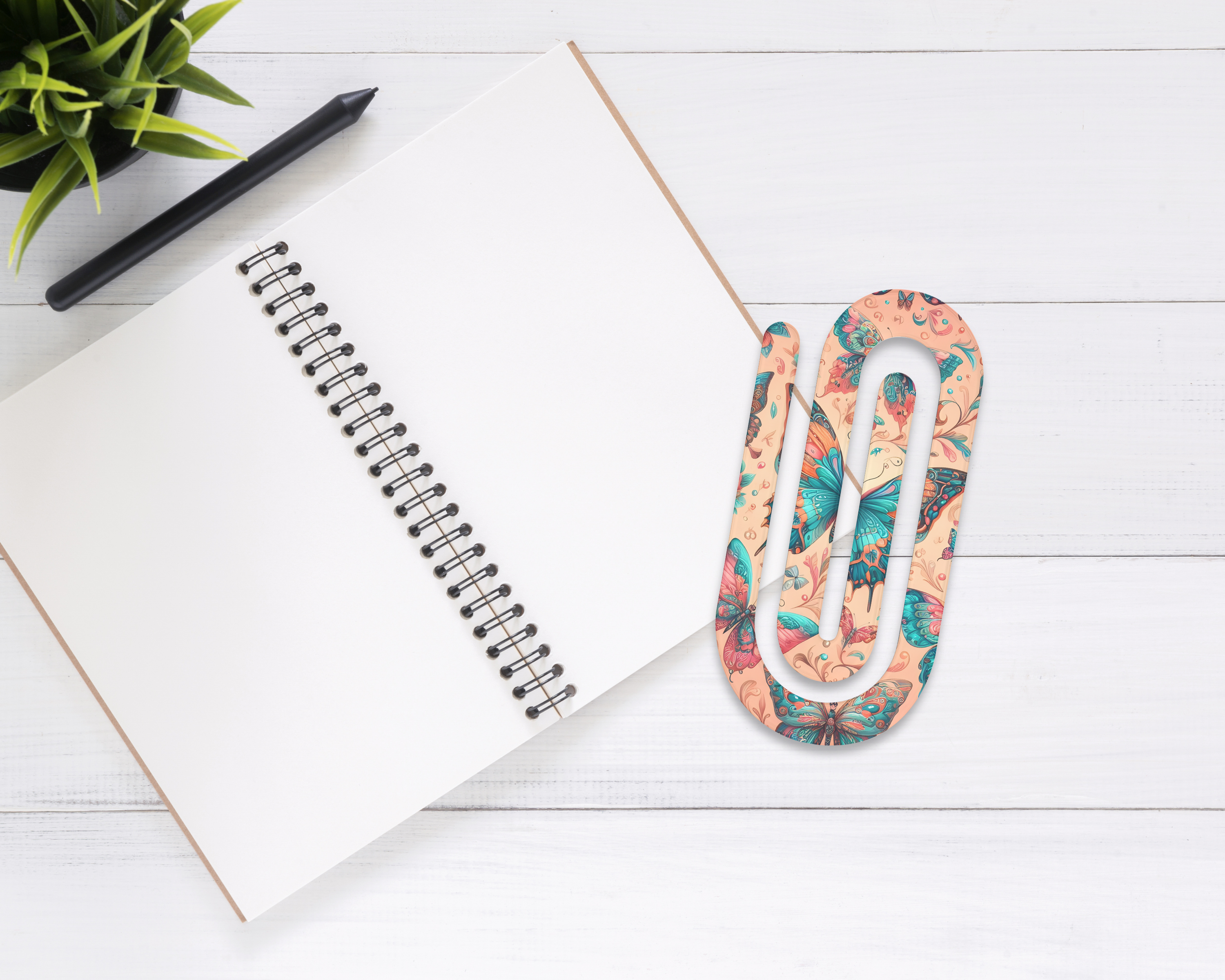 Jumbo Butterfly Paper Clips | Cute Office & Planner Accessories