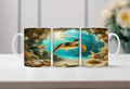 Shell‑O Sunshine Sea Turtle Mugs
