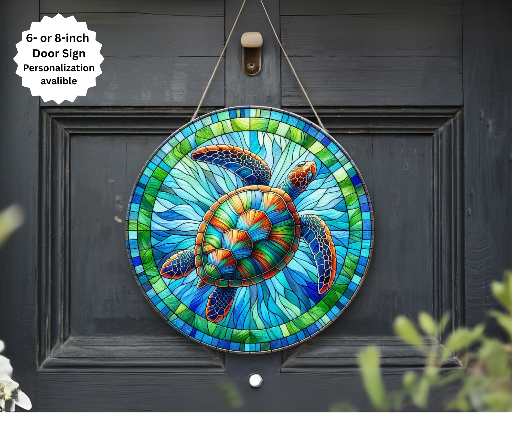 Sea Turtle Door Signs
