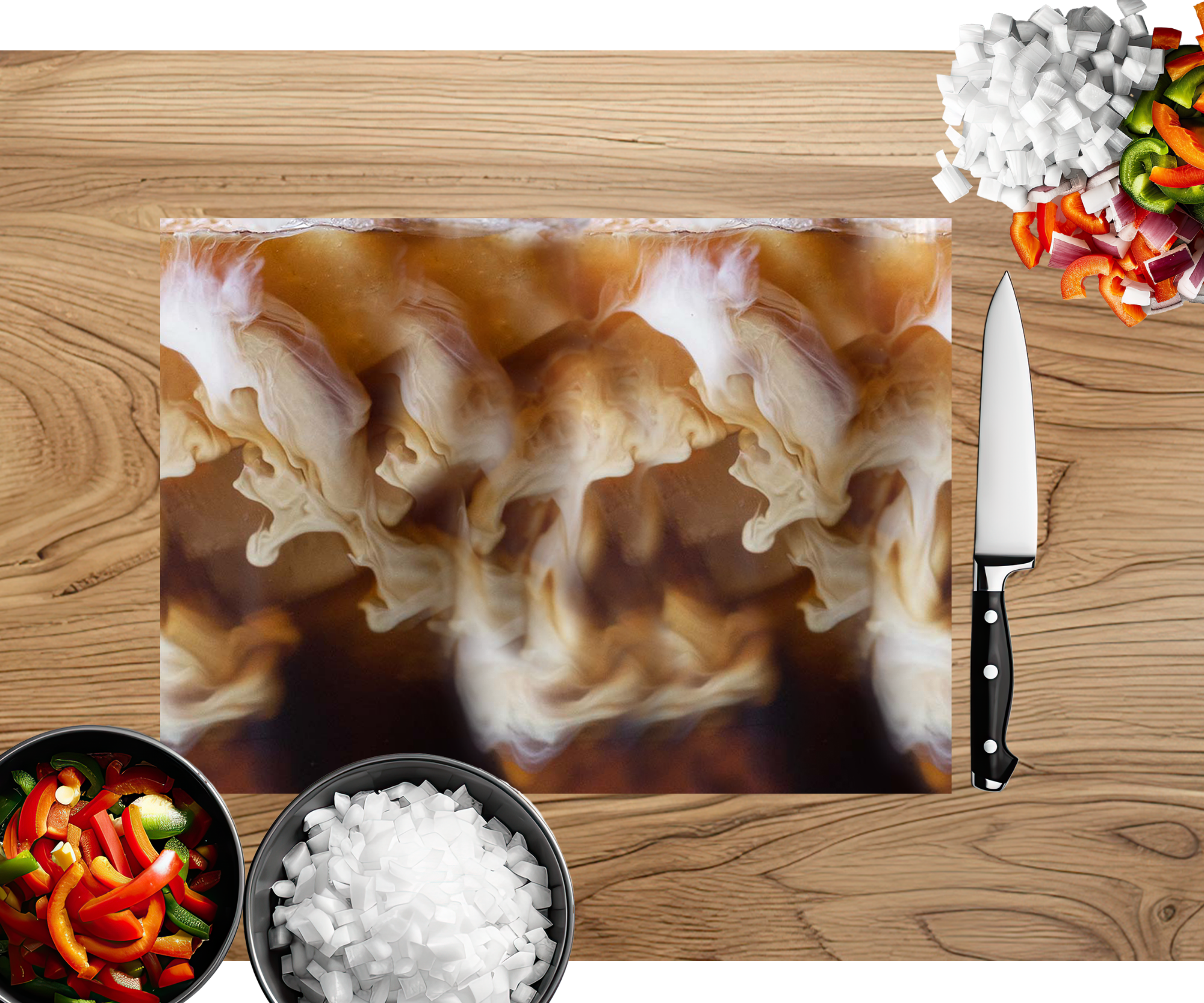 Brew‑tiful Morning Coffee Cutting Board