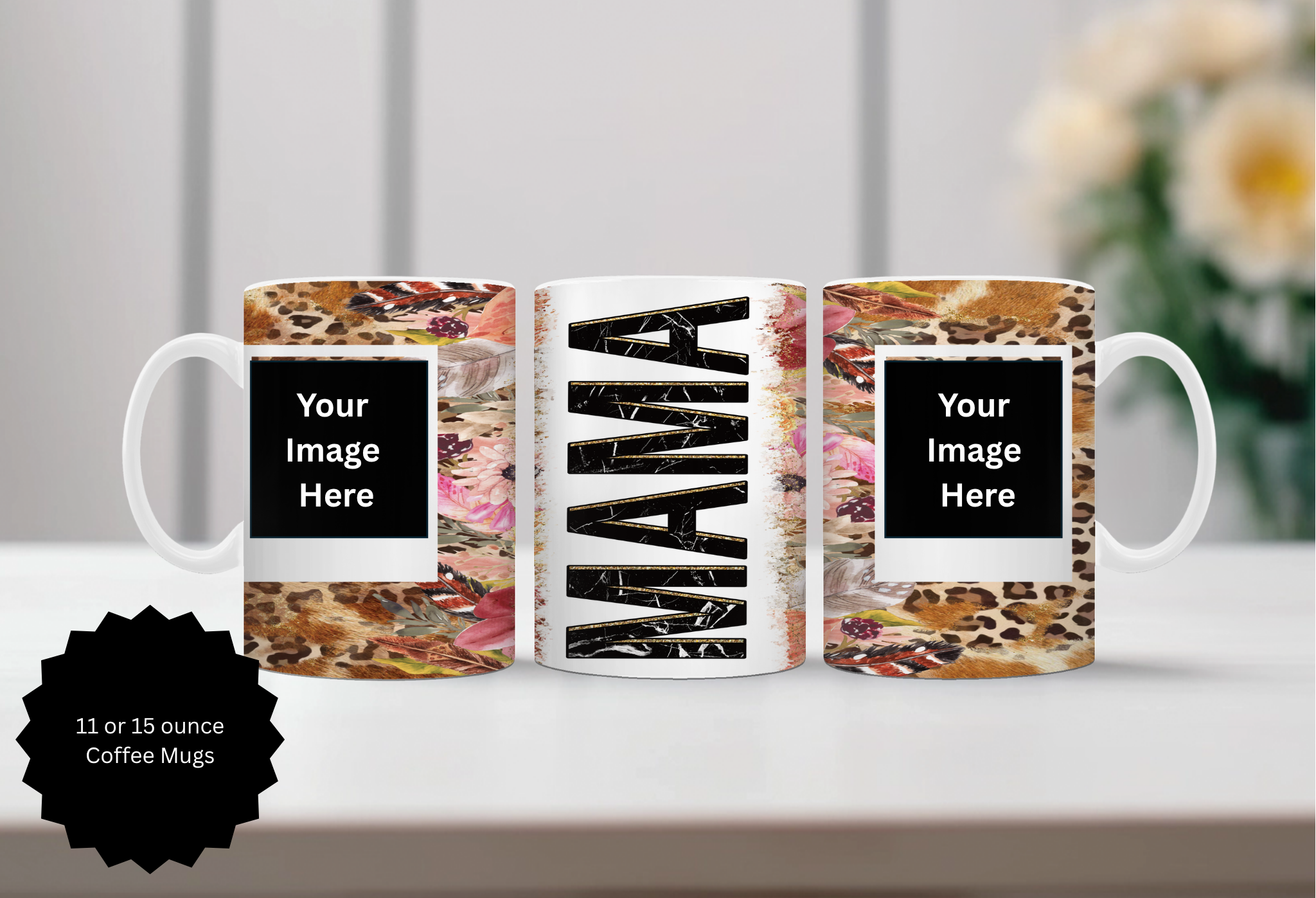 Mother's Day Mugs Human and Fur.
