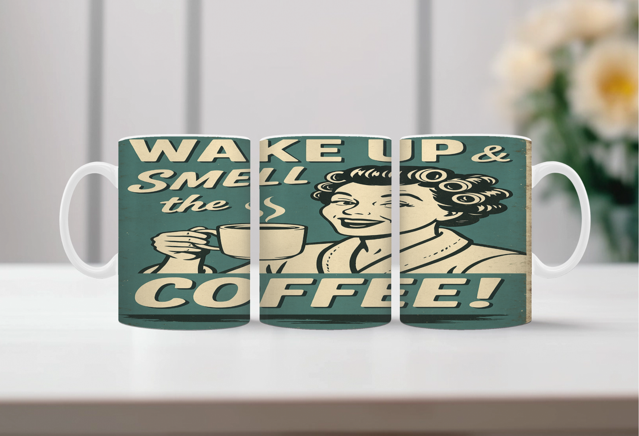 Rise & Grind Coffee Mugs