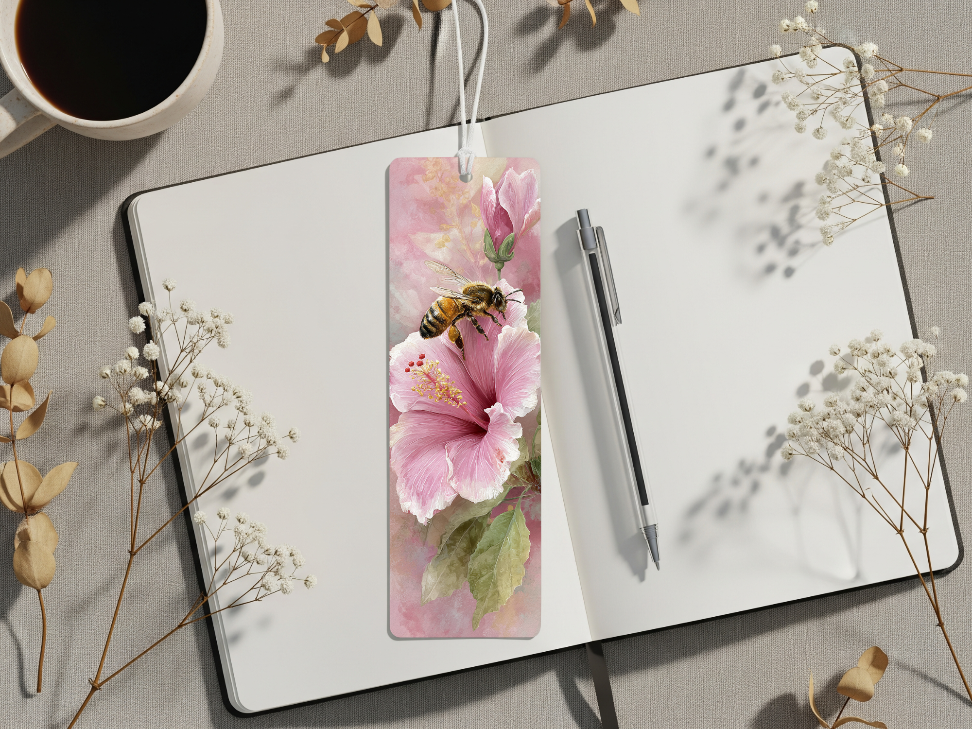 Aluminum Metal Bookmarks, Honeybee Images Make every chapter “bee” sweet! 🐝💛