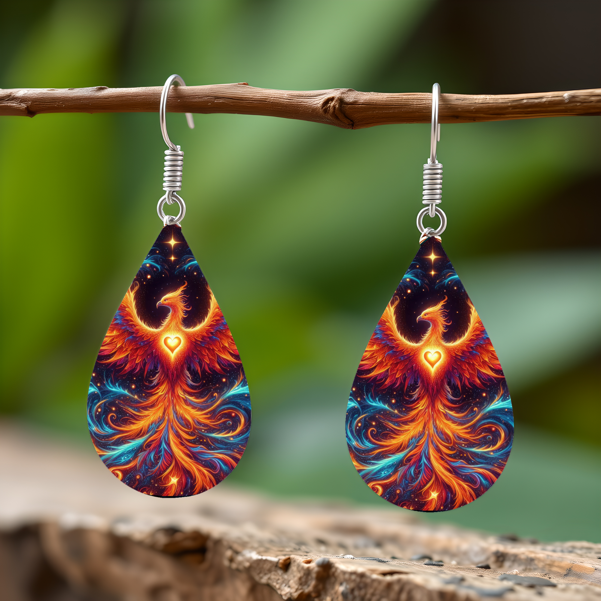 Phoenix Teardrop Earrings