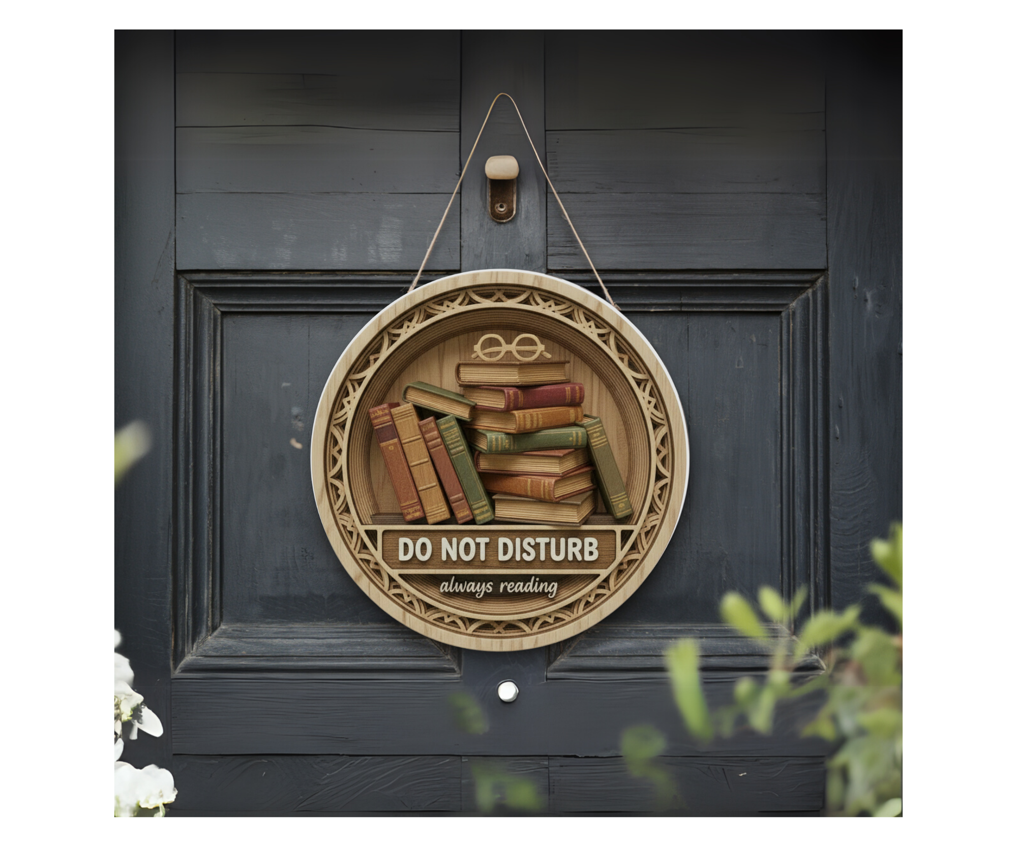 Book Nook Door Signs