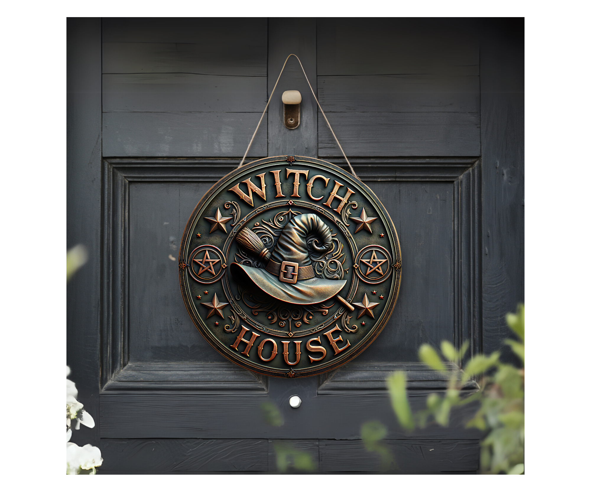 Spooky season Halloween Door signs