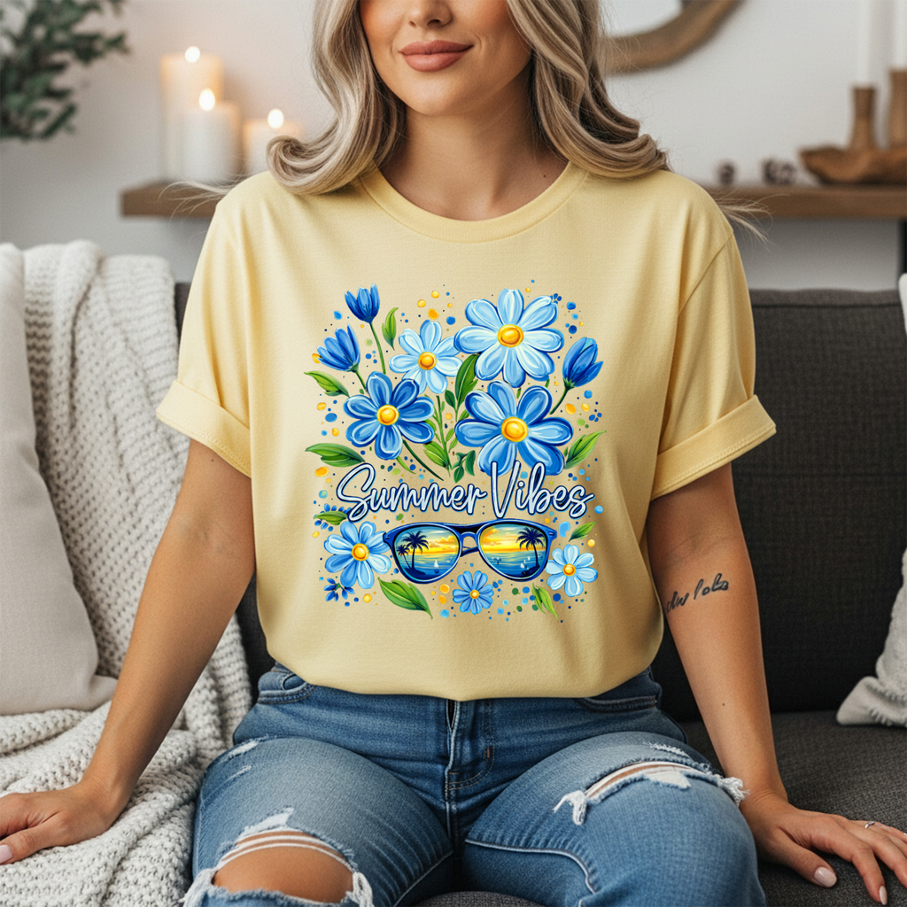 Summer Vibes Tee – Soft Unisex Graphic Tee