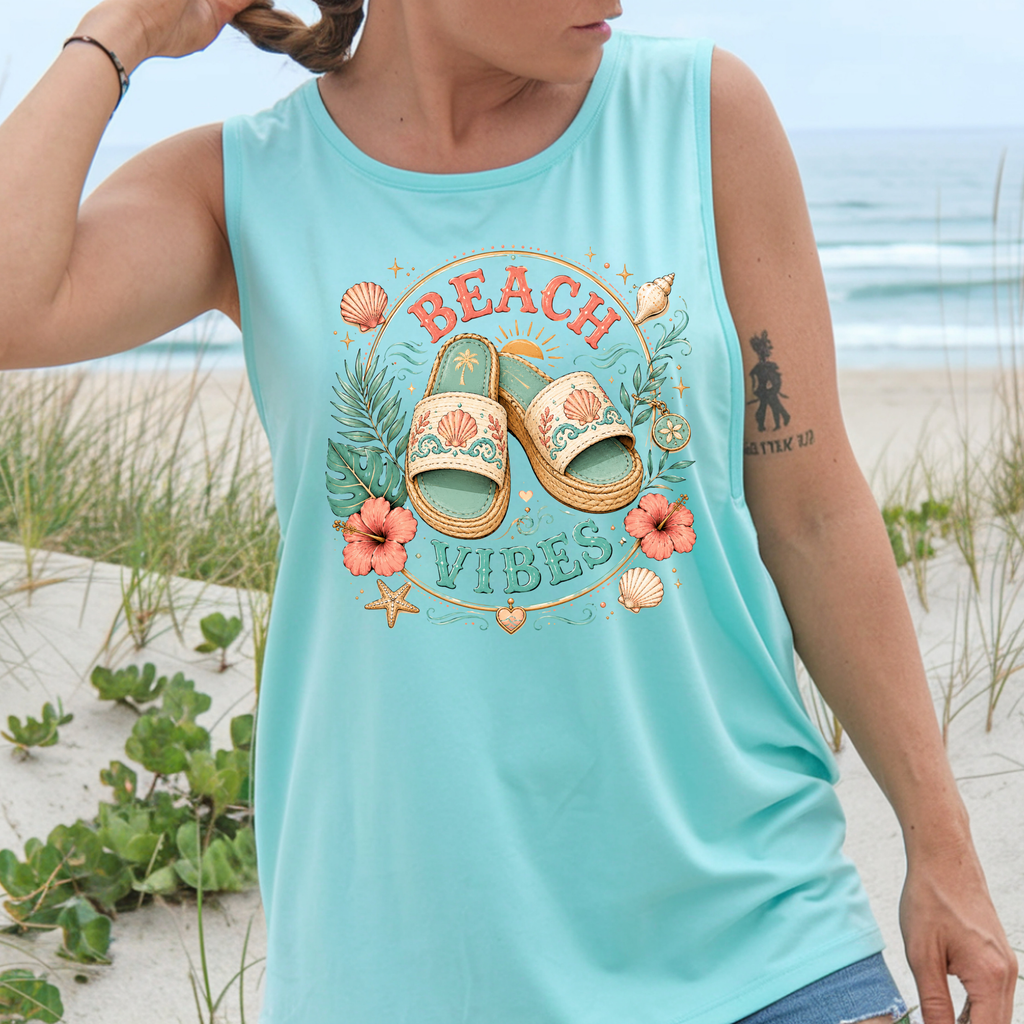 Sandals in the Sand Tank