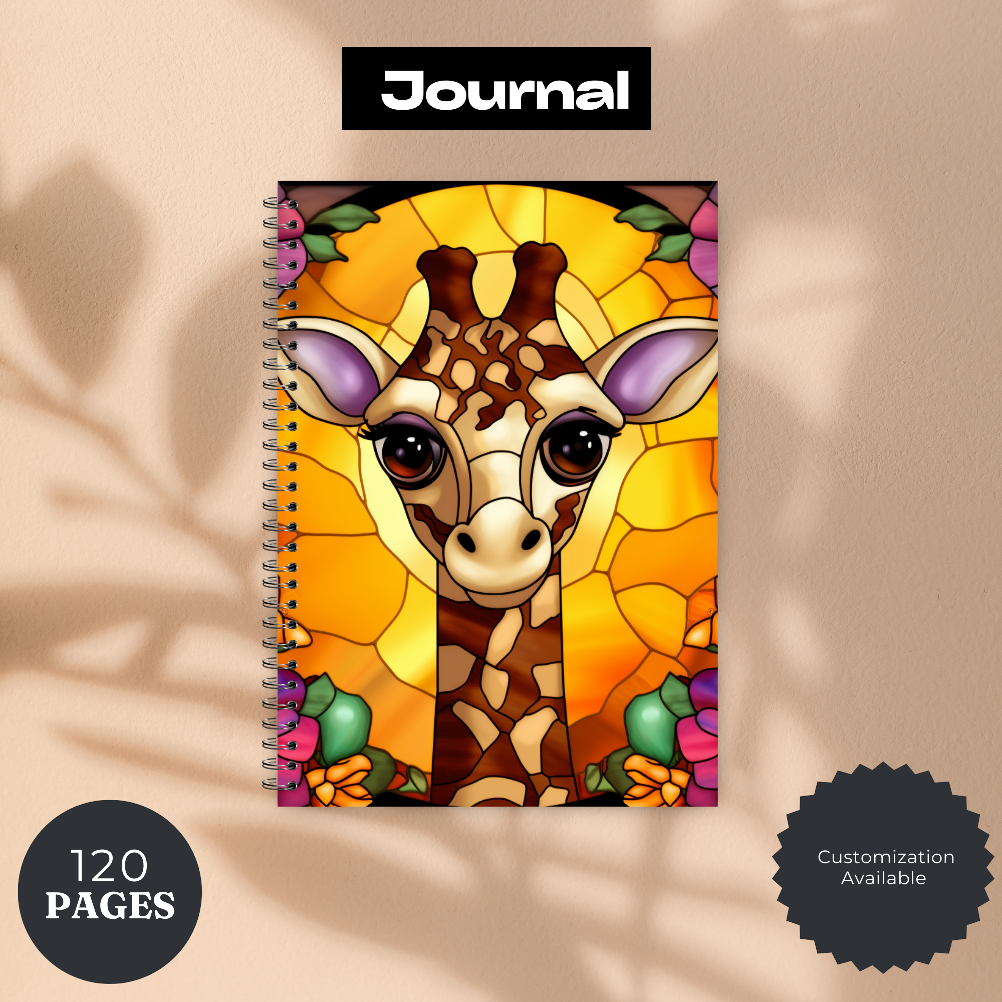 Tall & Kind Giraffe Writing Journal