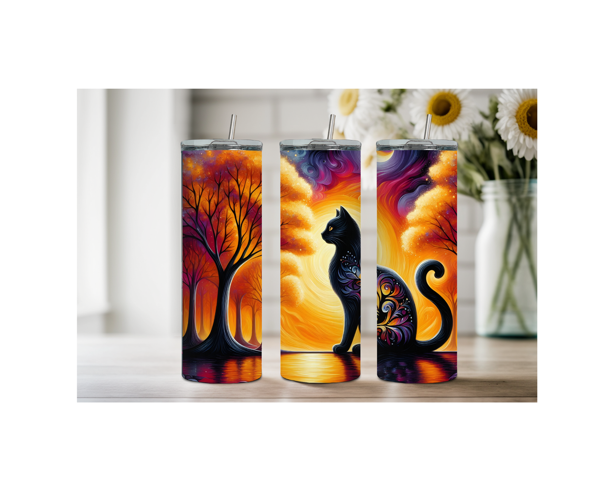 20 oz Sip with Cattitude tumbler