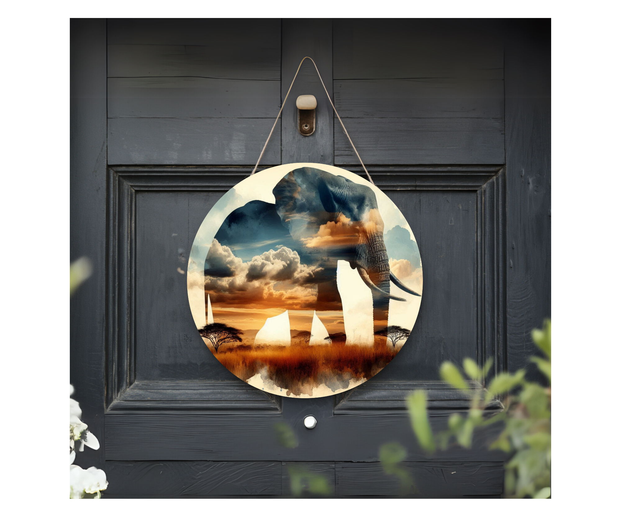 Good Vibes, Good Luck Elephant Sign