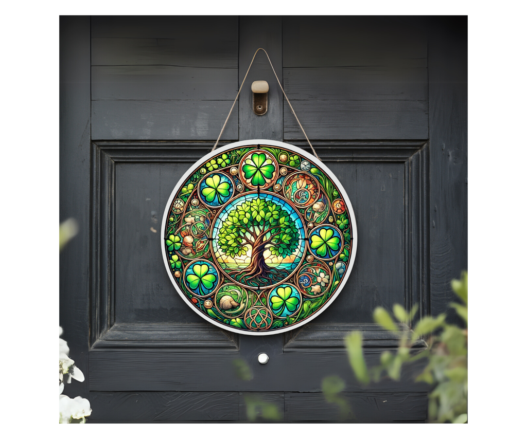 Lucky Charm Front Door Sign – St. Patrick’s Day Edition