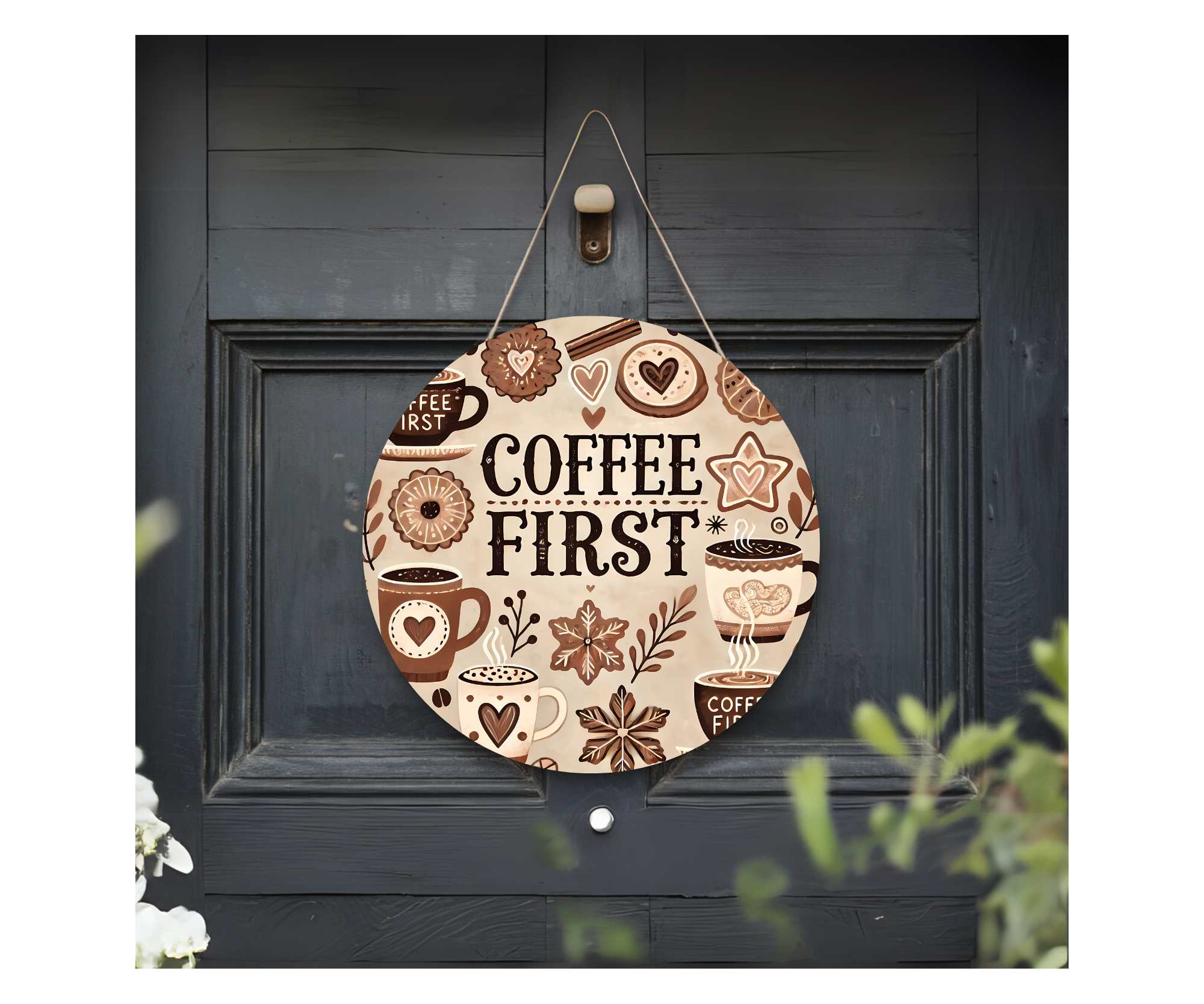 Rise & Grind Welcome Sign