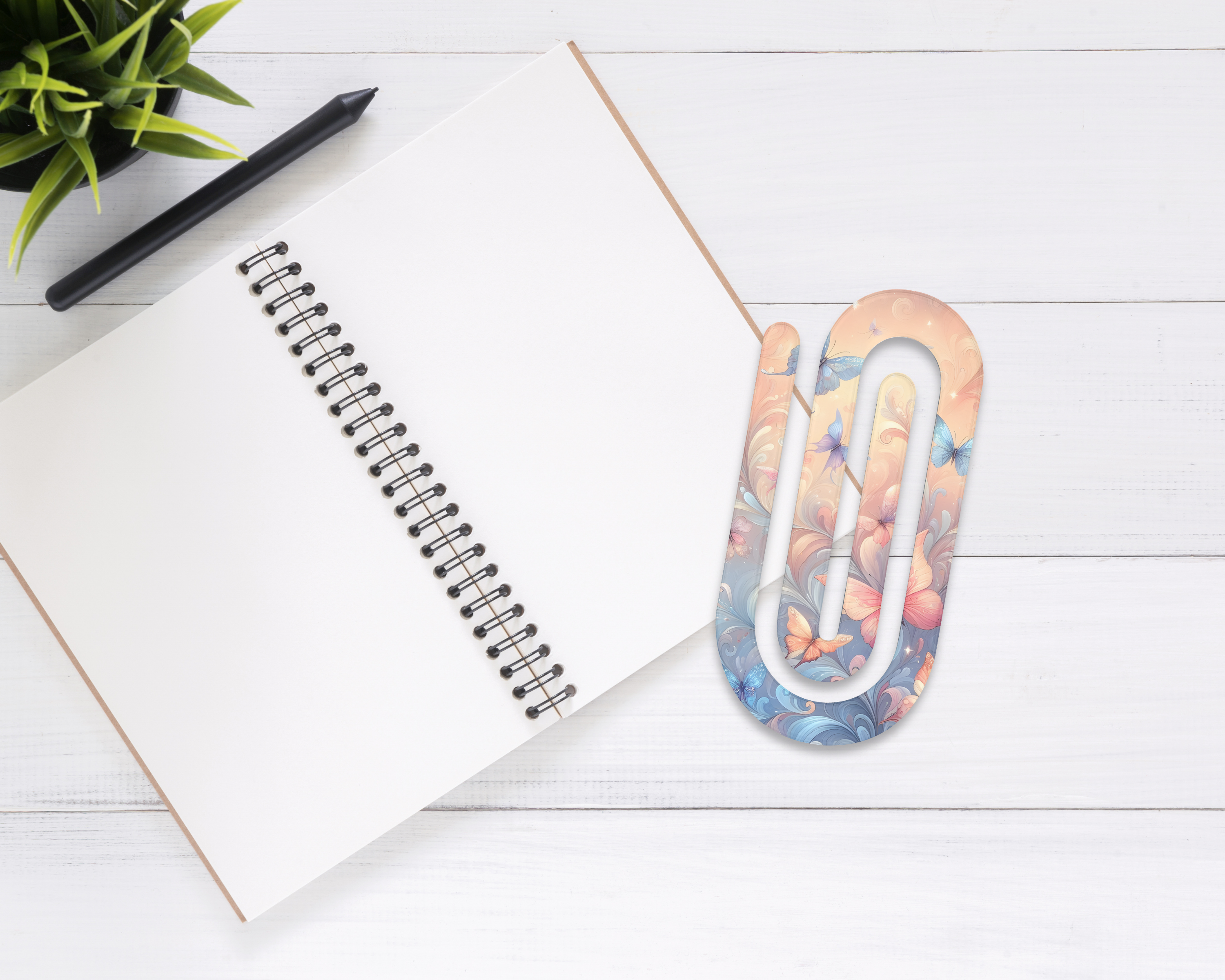 Jumbo Butterfly Paper Clips | Cute Office & Planner Accessories