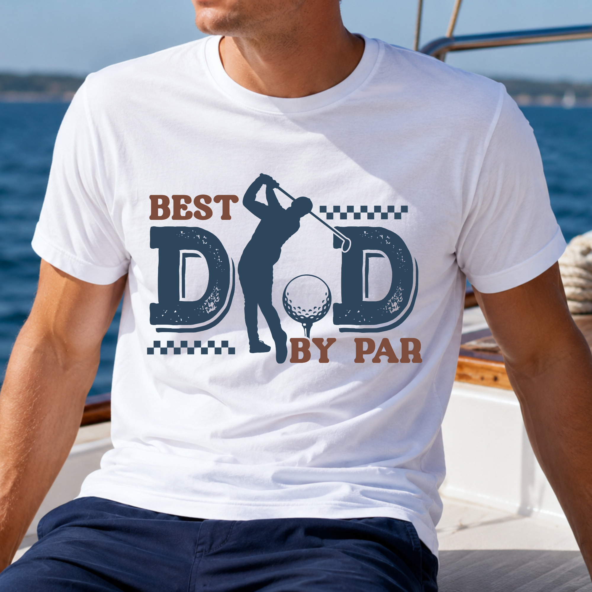 Best Dad by Par T-Shirt