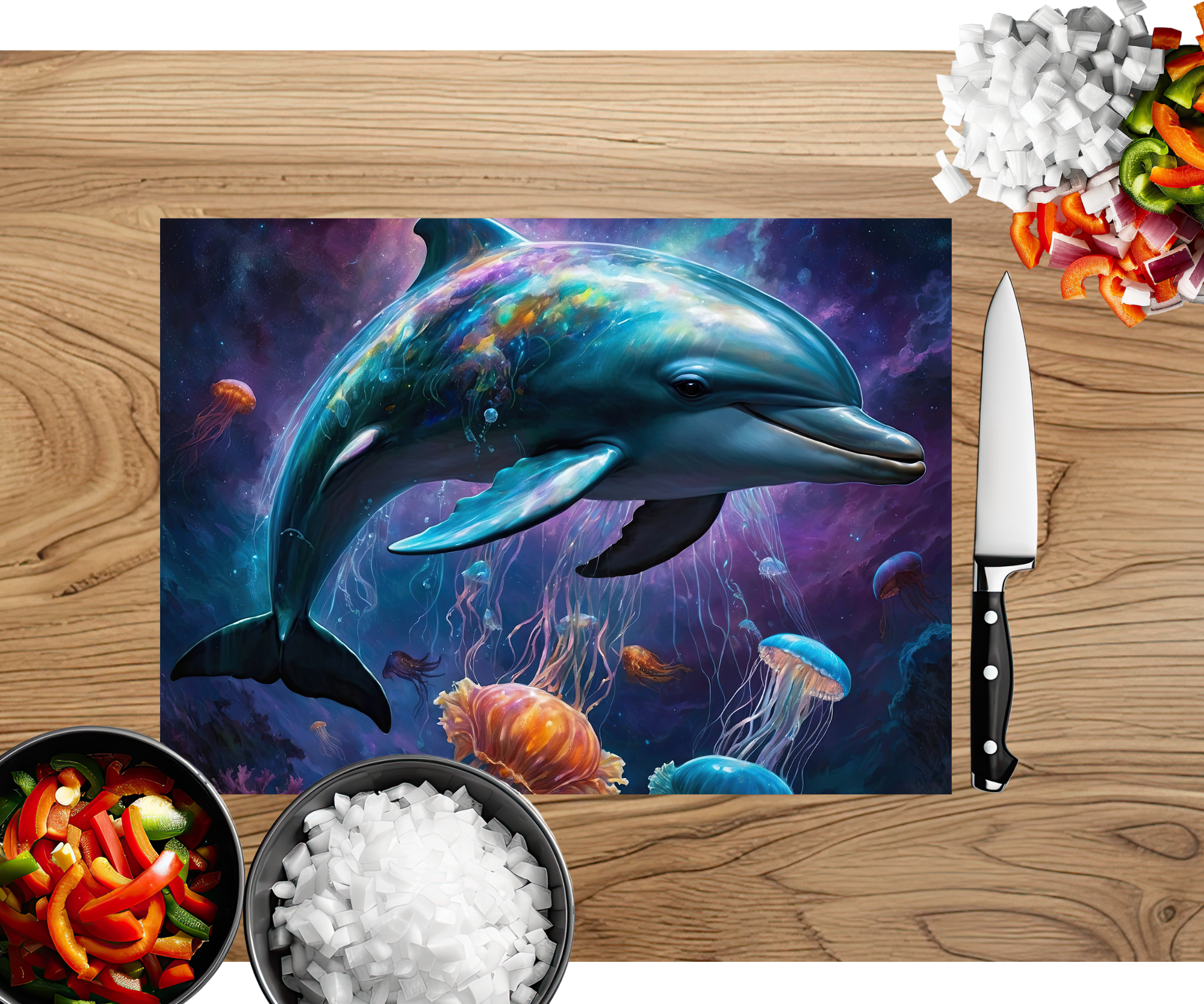 Make a Splash Dolphin Cutting Board