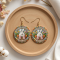 Easter Blessings – Bunny Hugs Earrings