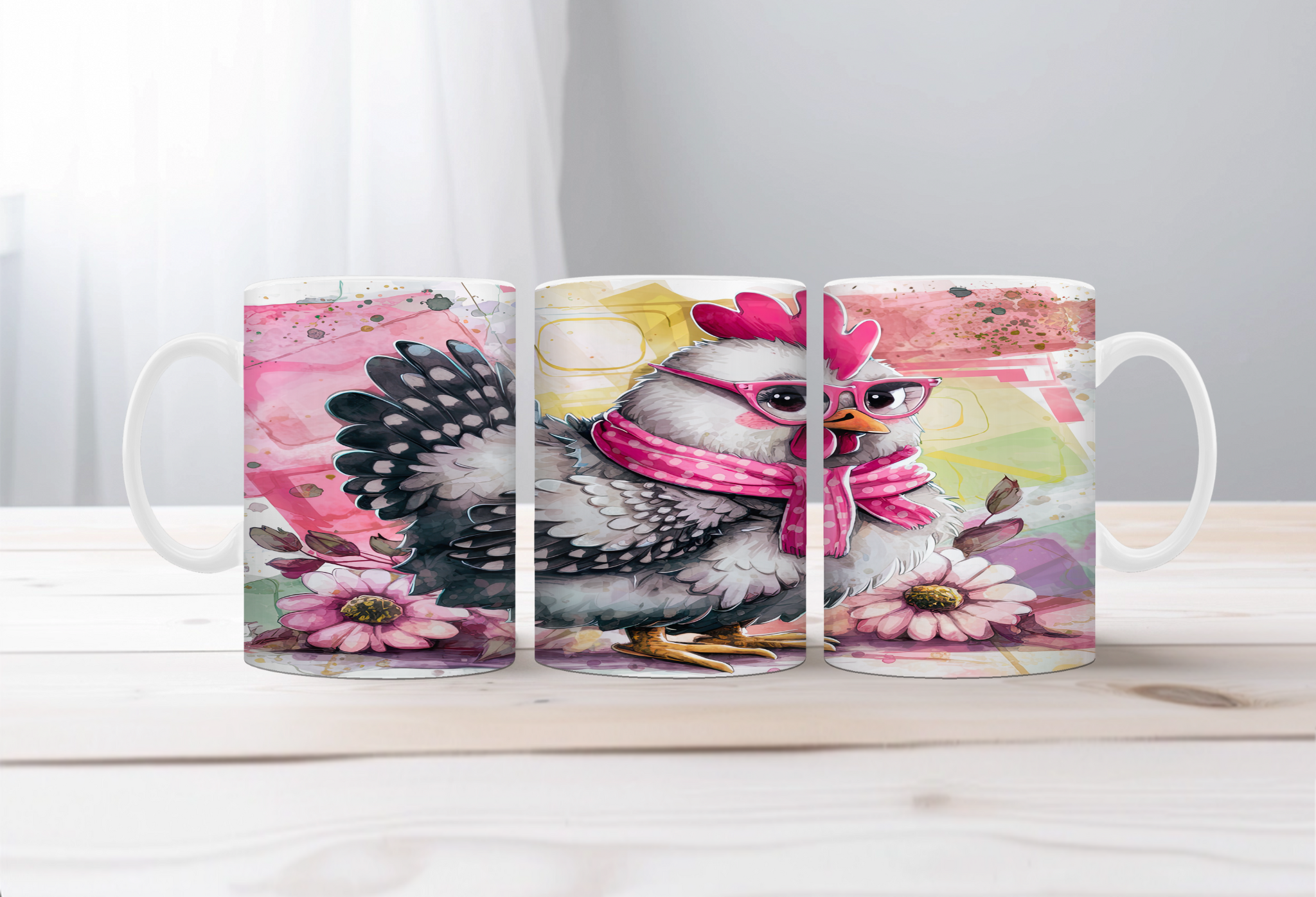 Country Coop Chicken Mug