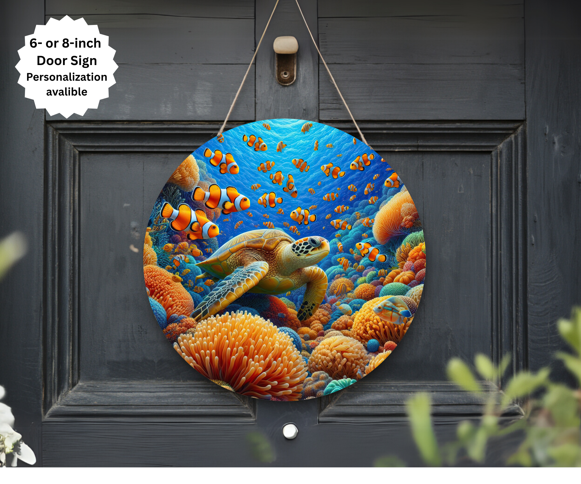 Sea Turtle Door Signs
