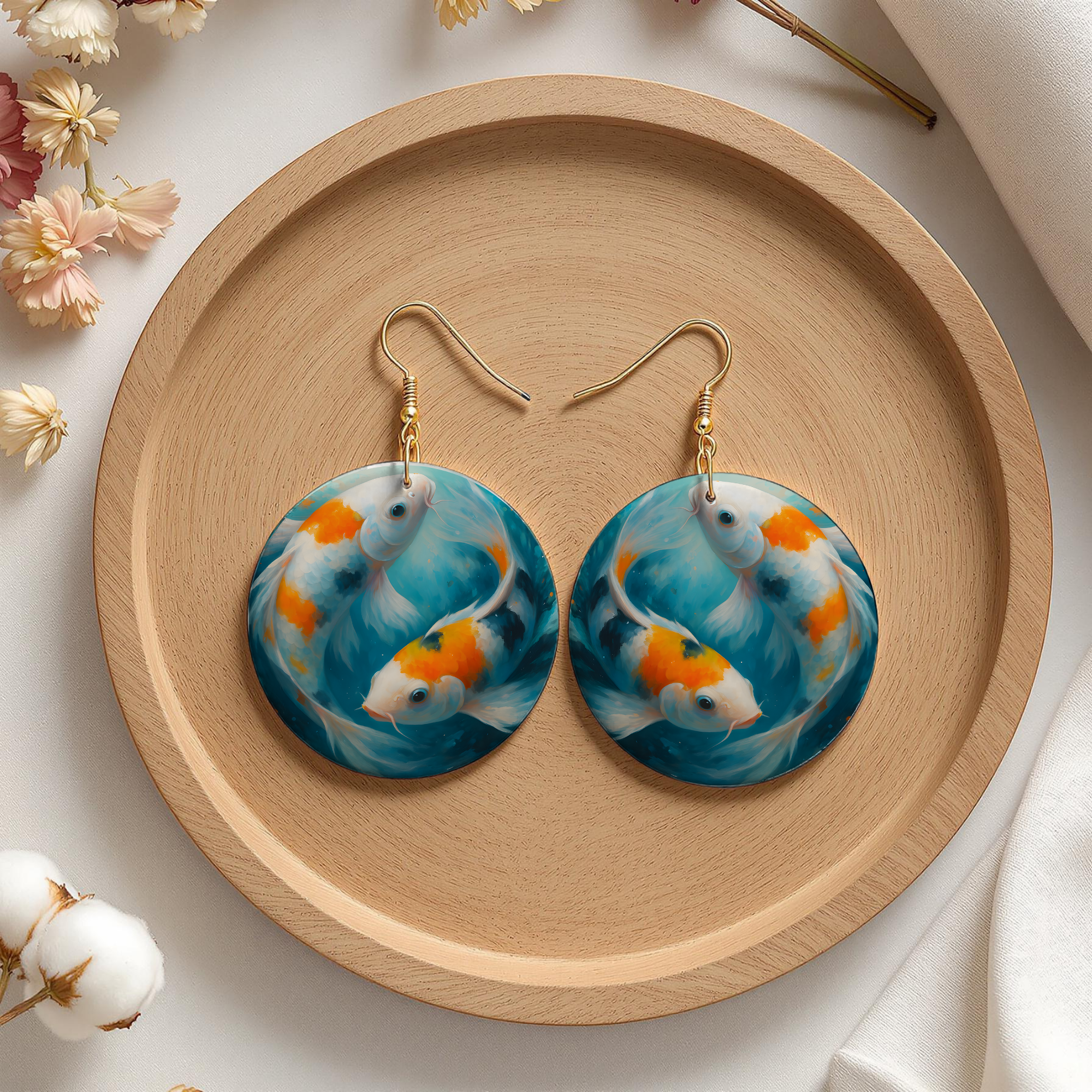 Koi Fish Earrings