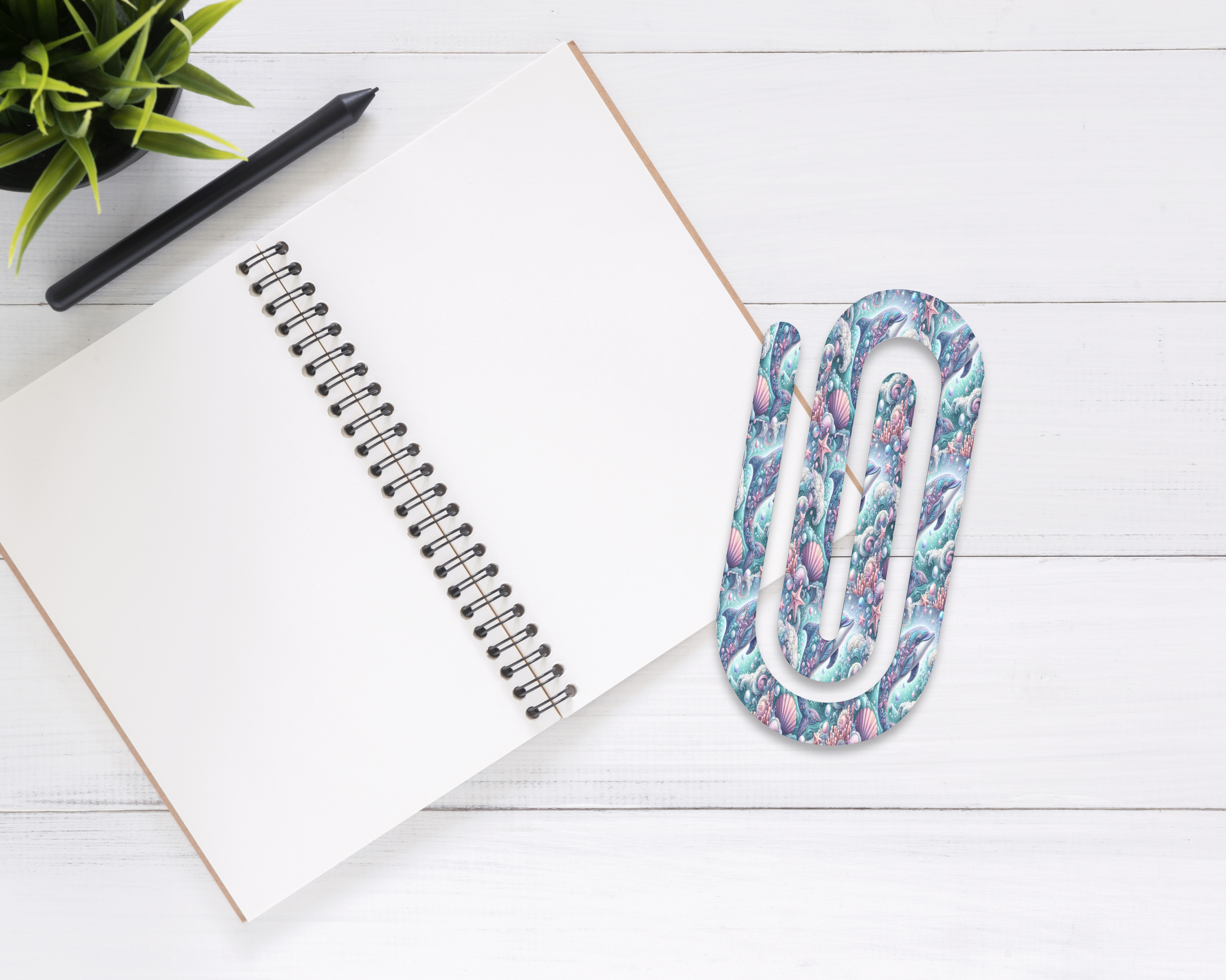 Make a Splash Dolphin Jumbo Paper Clips