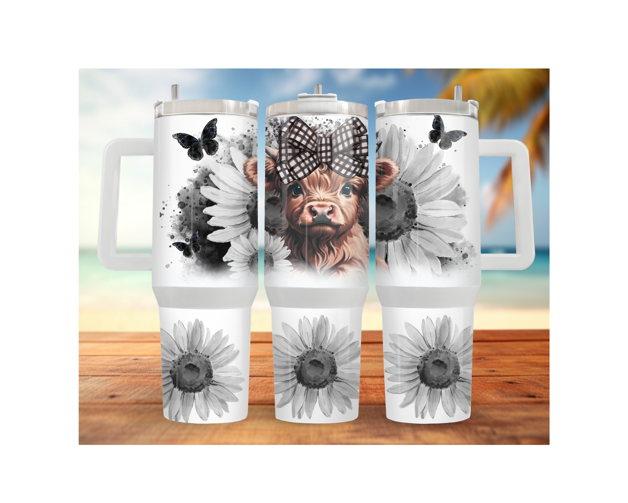 Highland Cow Stainless Steel Tumblers. Stay hydrated, stay country‑cute. Multiple Sizes and Images Available.
