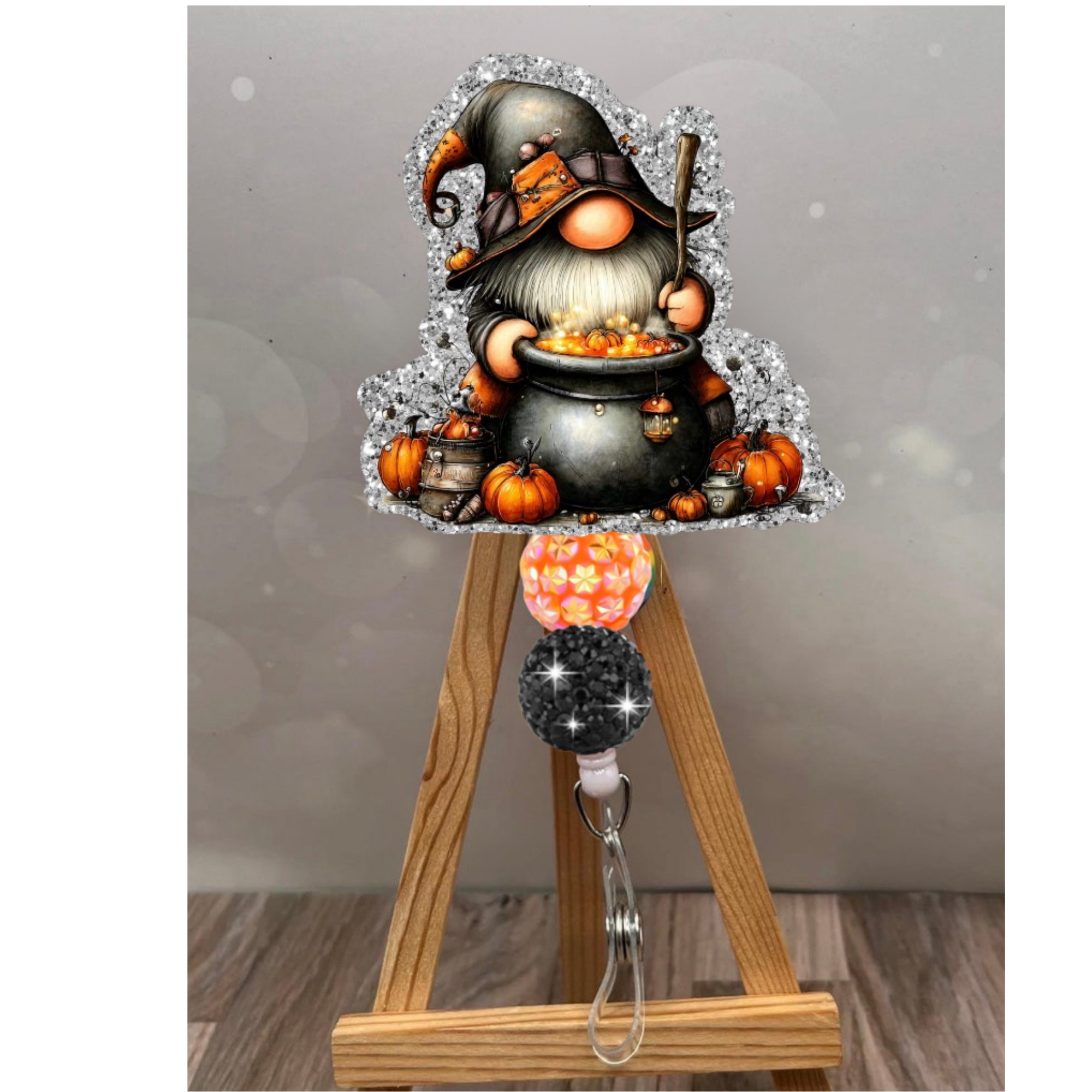 Cauldron Gnome Badge Pull