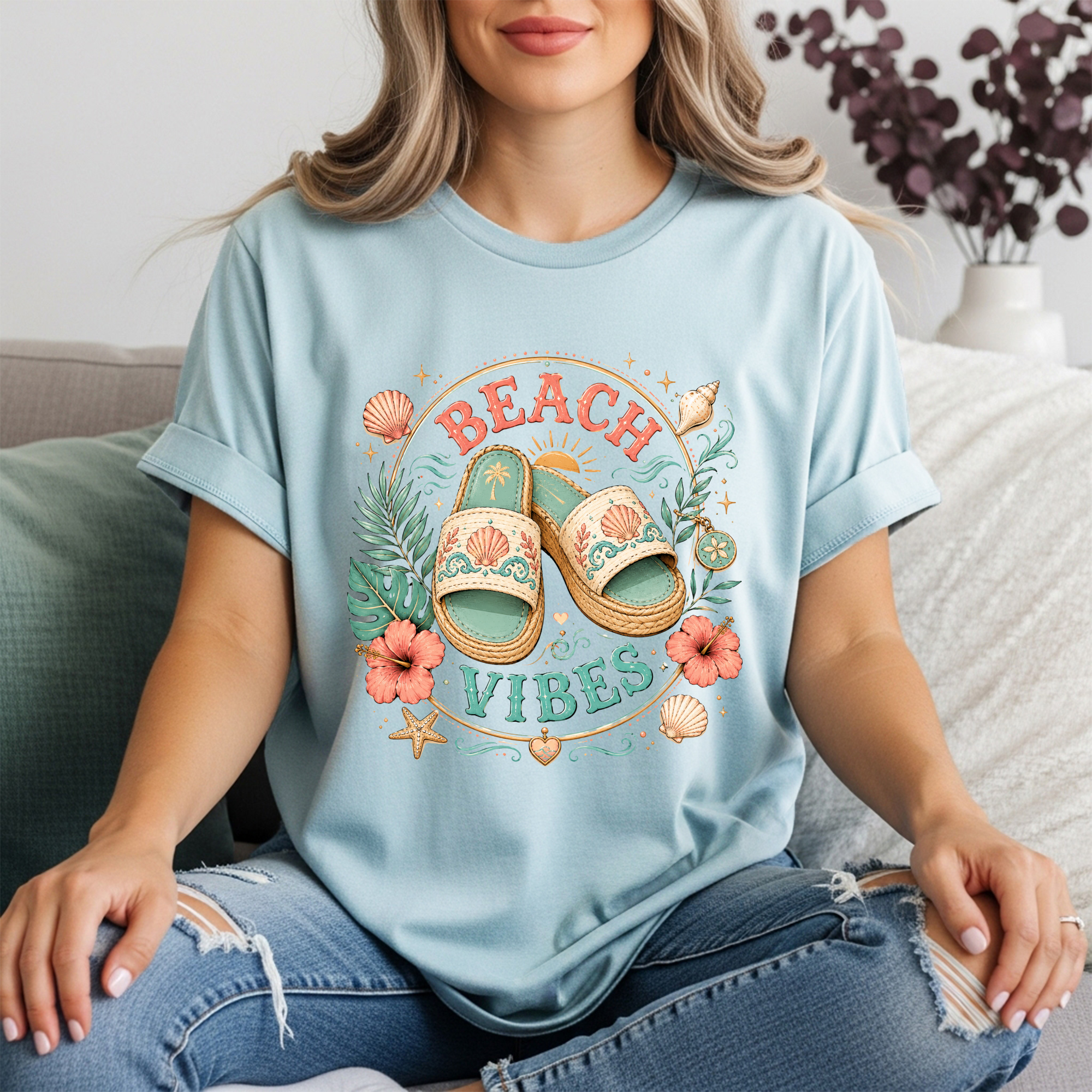 Sandals in the Sand Tee