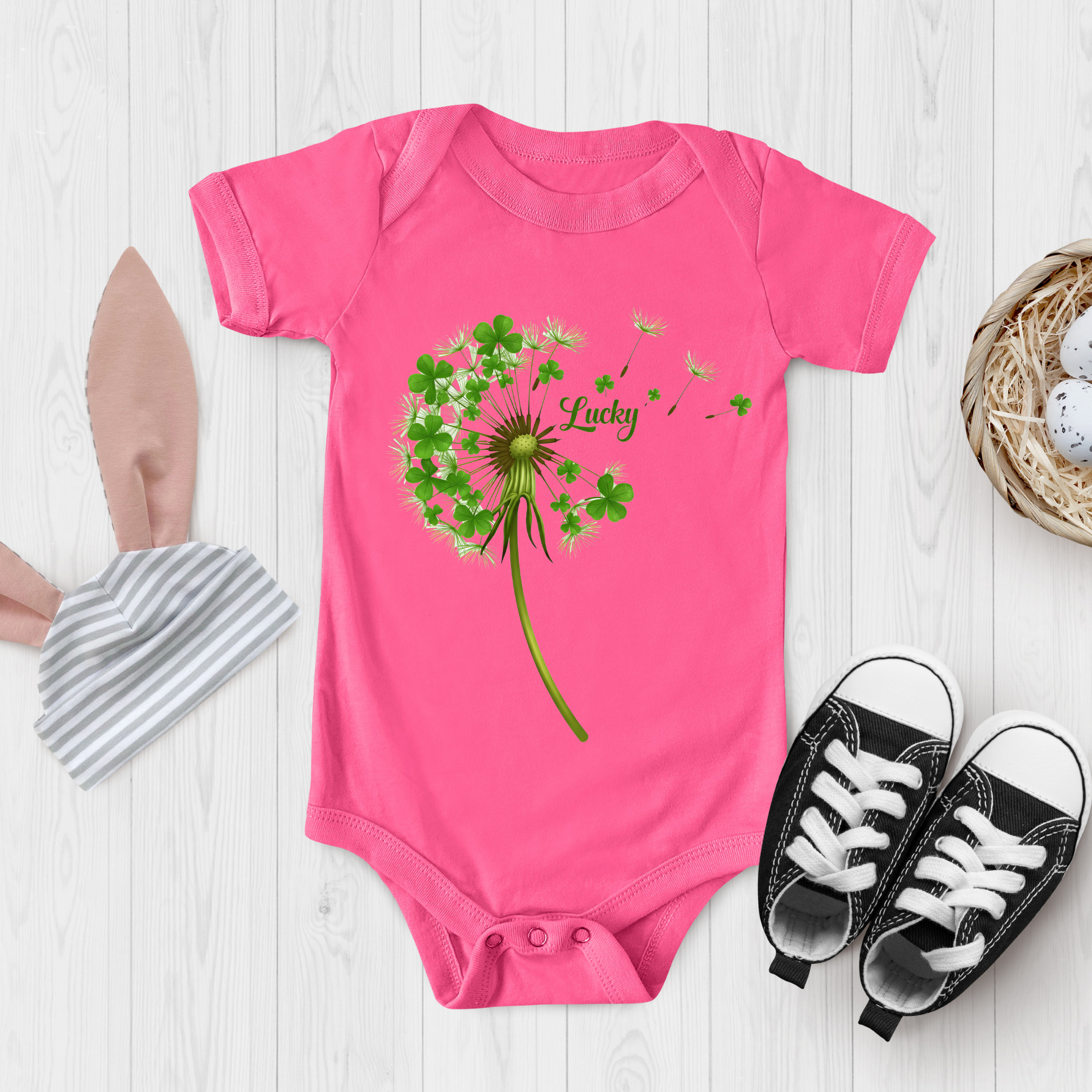 Lucky Dandelion Onesie