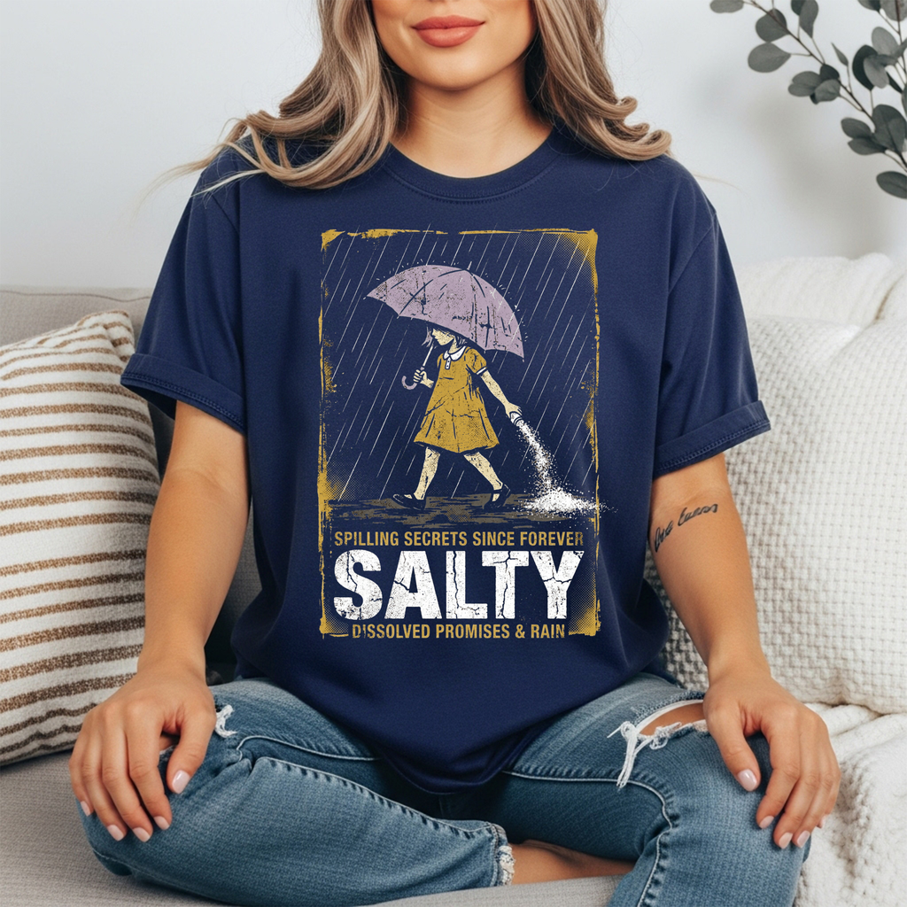 Salty Tee – Unisex Softstyle Graphic T-Shirt