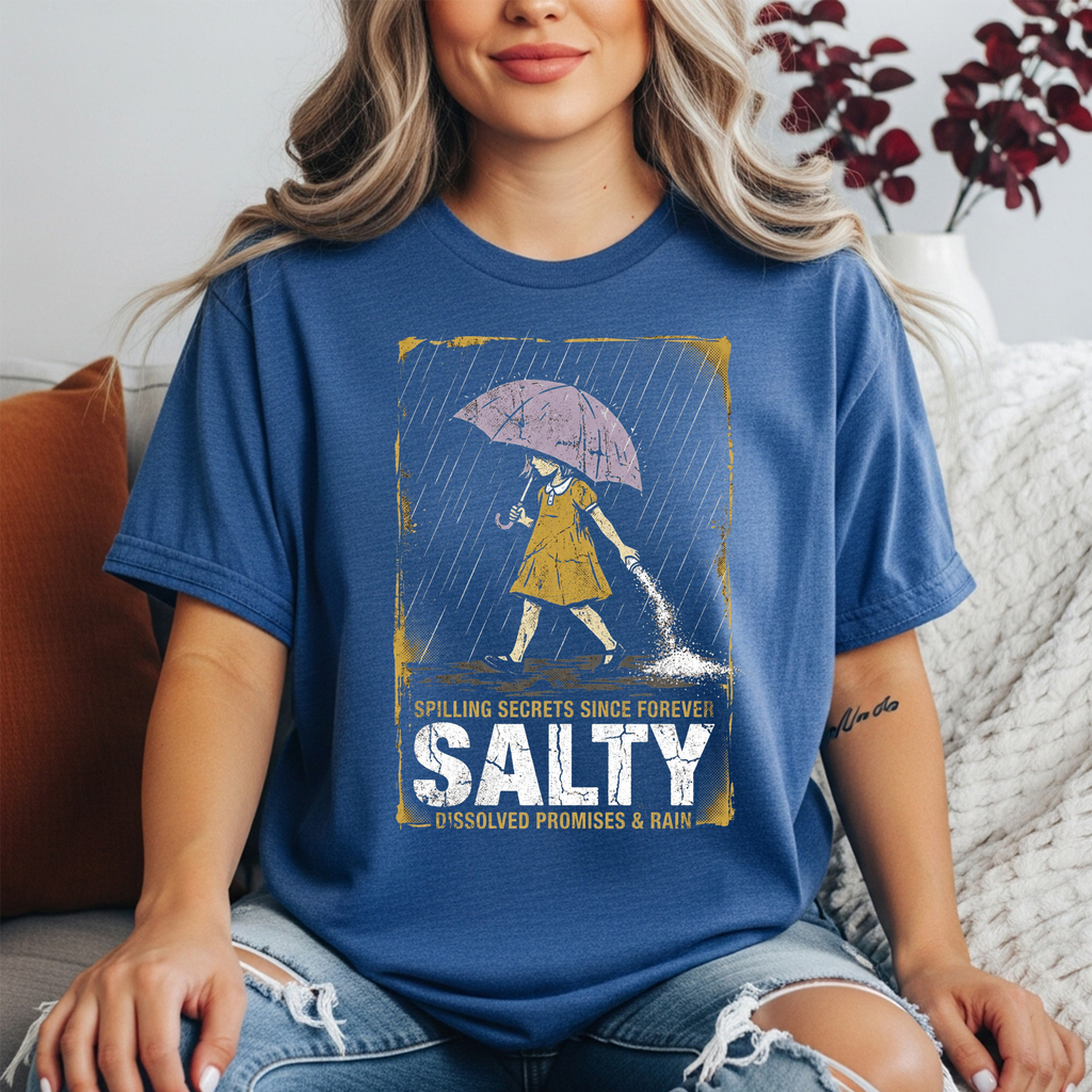 Salty Tee – Unisex Softstyle Graphic T-Shirt