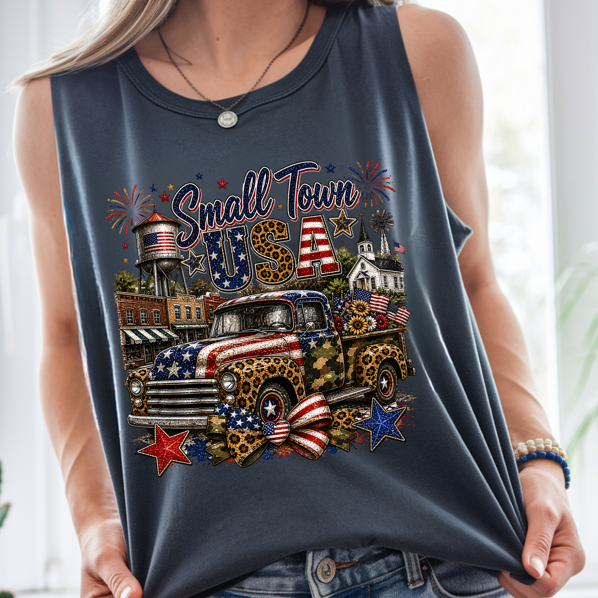 Small Town USA Tank Top
