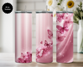 Butterfly 20 oz Stainless-Steel Tumblers. Multiple Sizes and Images Available.