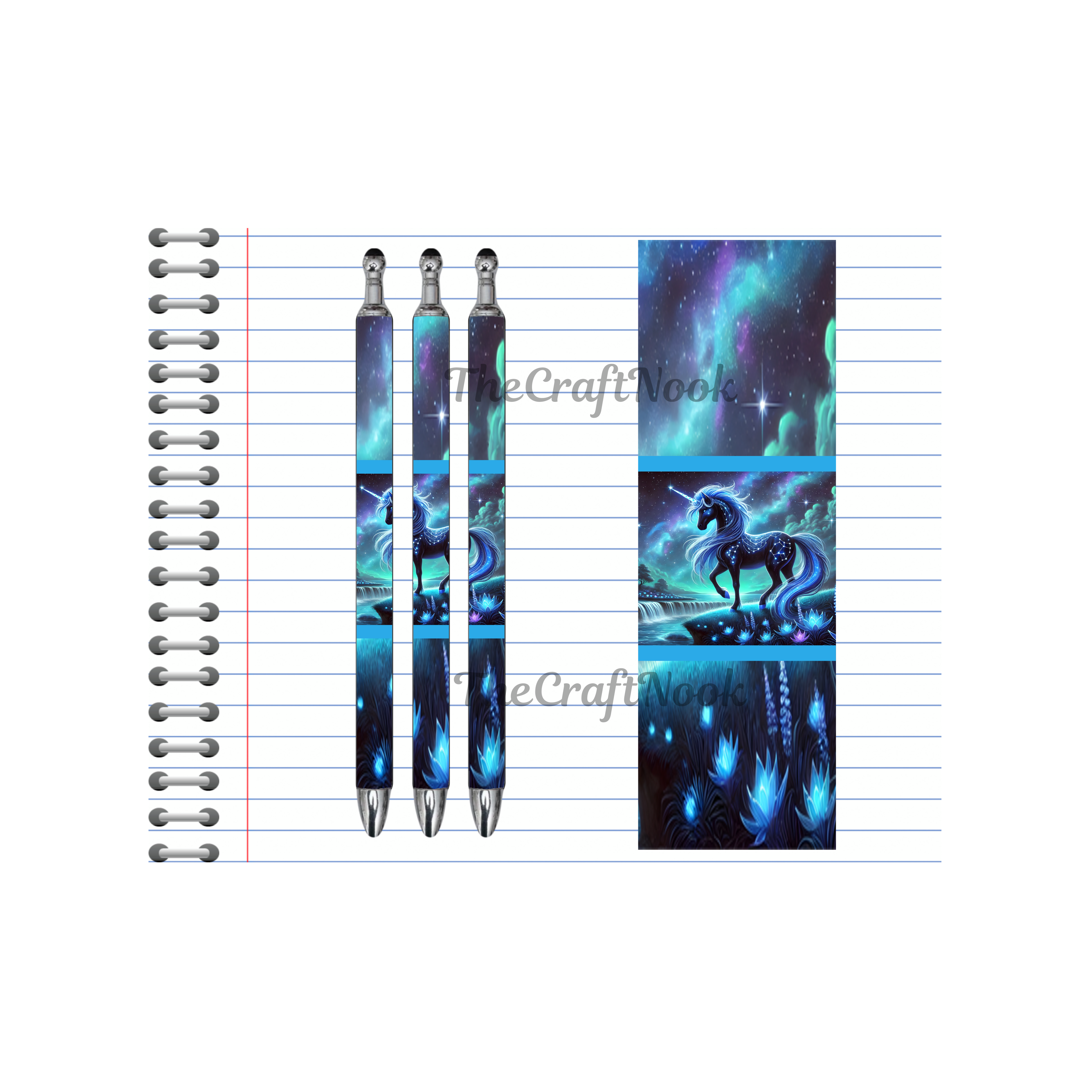 Refillable Pens, Unicorn Images multiple options and Images available.