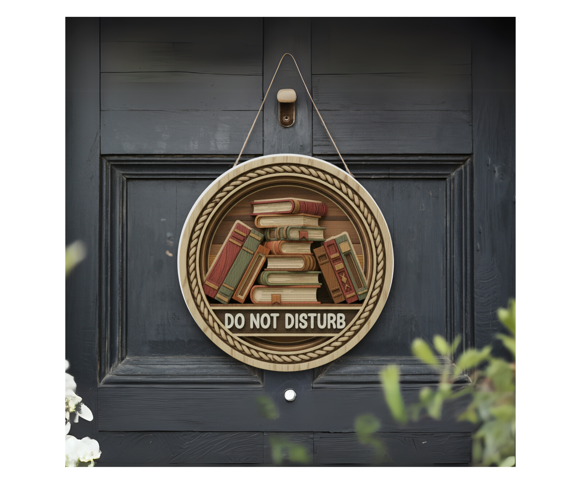 Book Nook Door Signs