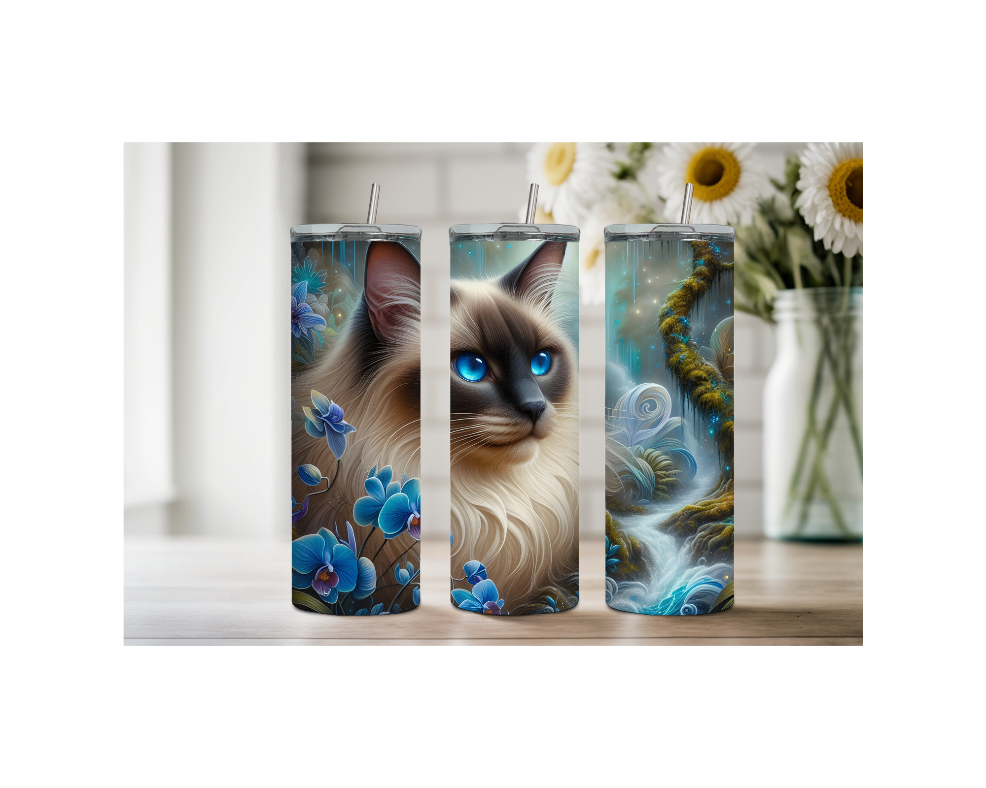 20 oz Sip with Cattitude tumbler
