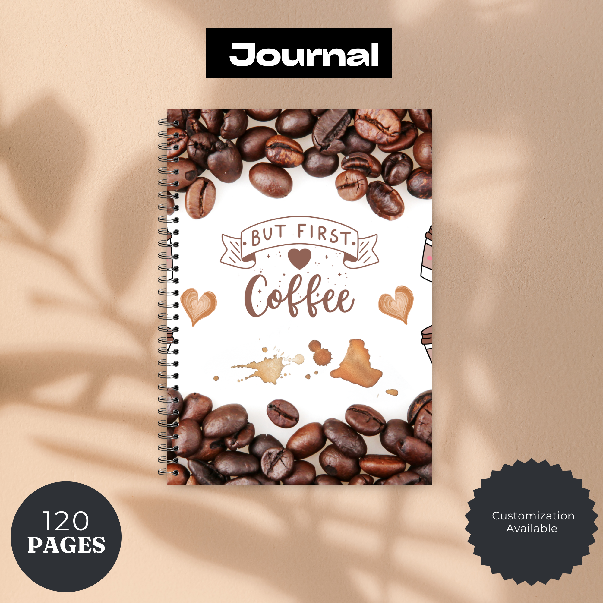 Brew‑tiful Thoughts Coffee Journal