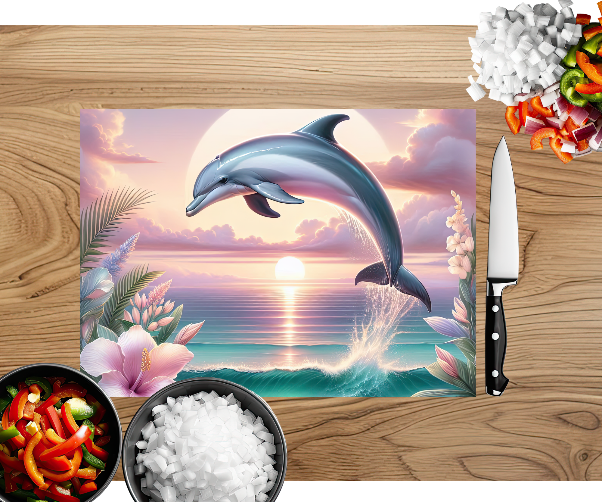 Make a Splash Dolphin Cutting Board