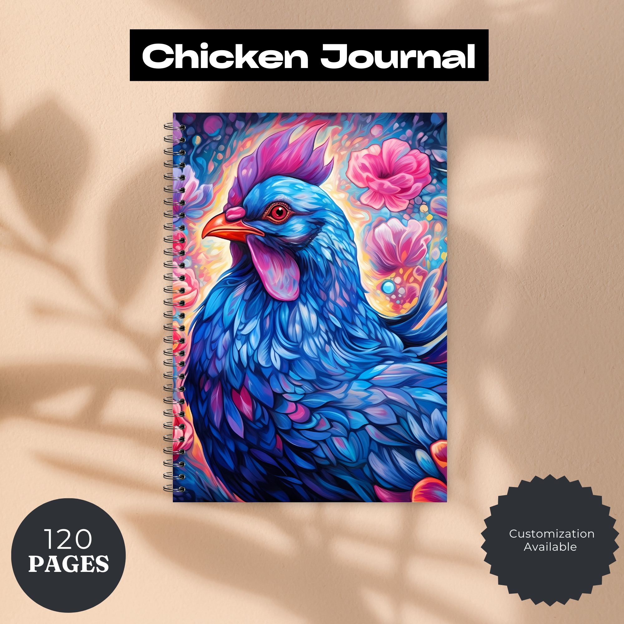 Cluck & Create Chicken Journals