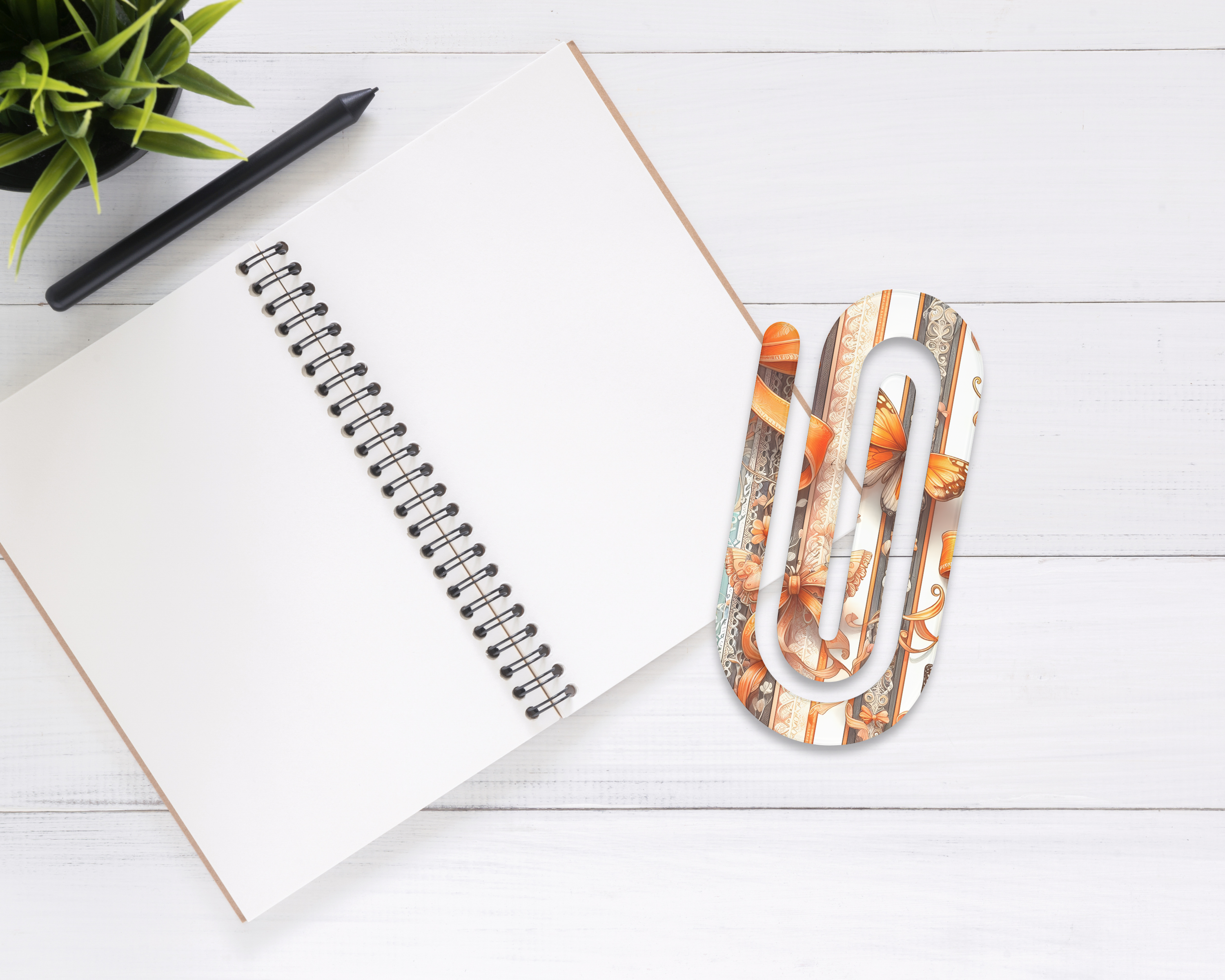 Jumbo Butterfly Paper Clips | Cute Office & Planner Accessories