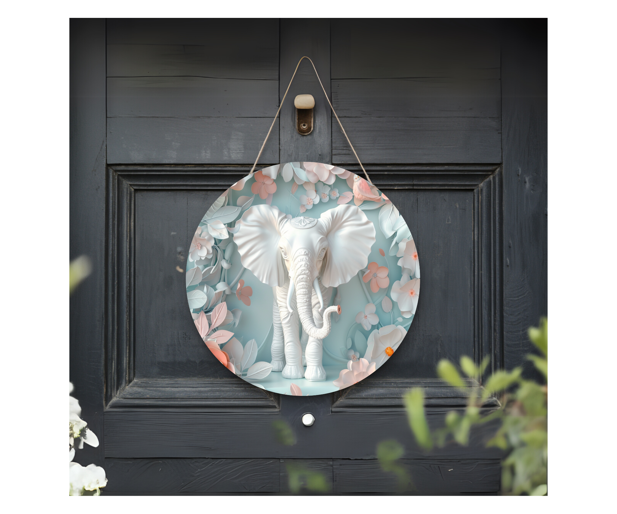 Good Vibes, Good Luck Elephant Sign