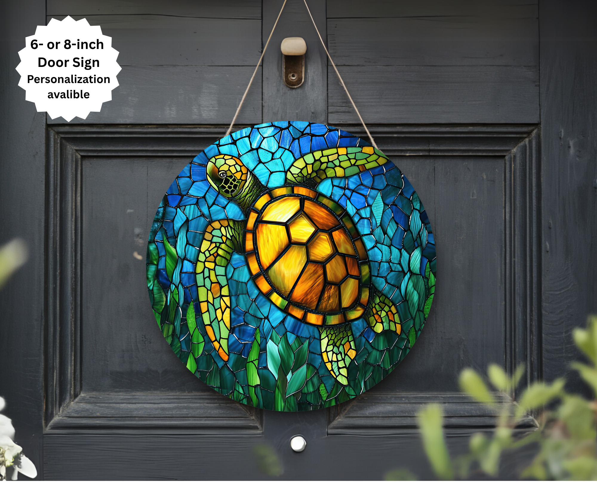Sea Turtle Door Signs