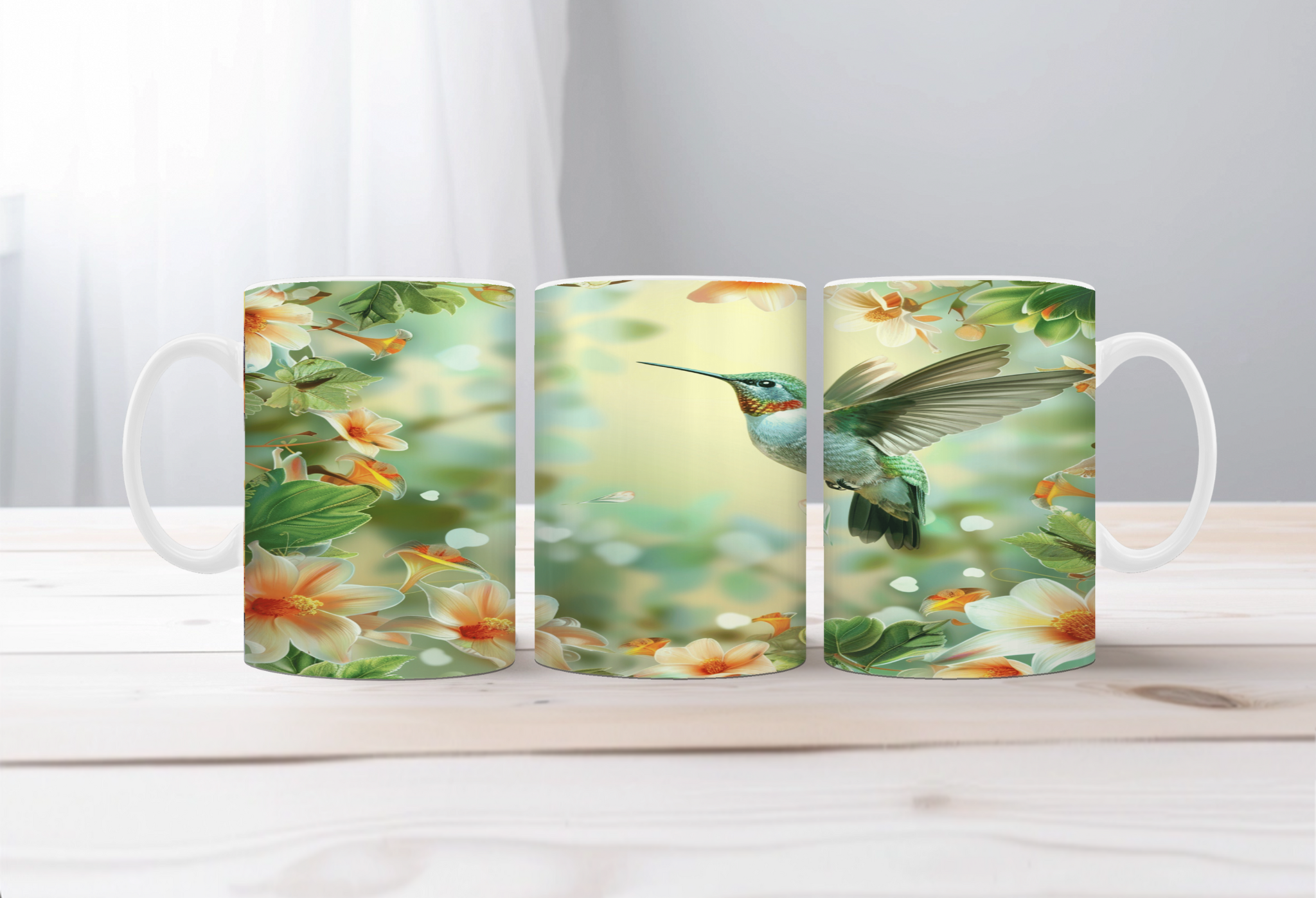 Sip with a Little Flutter Hummingbird Mugs. Two Sizes and Multiple images to choose from.