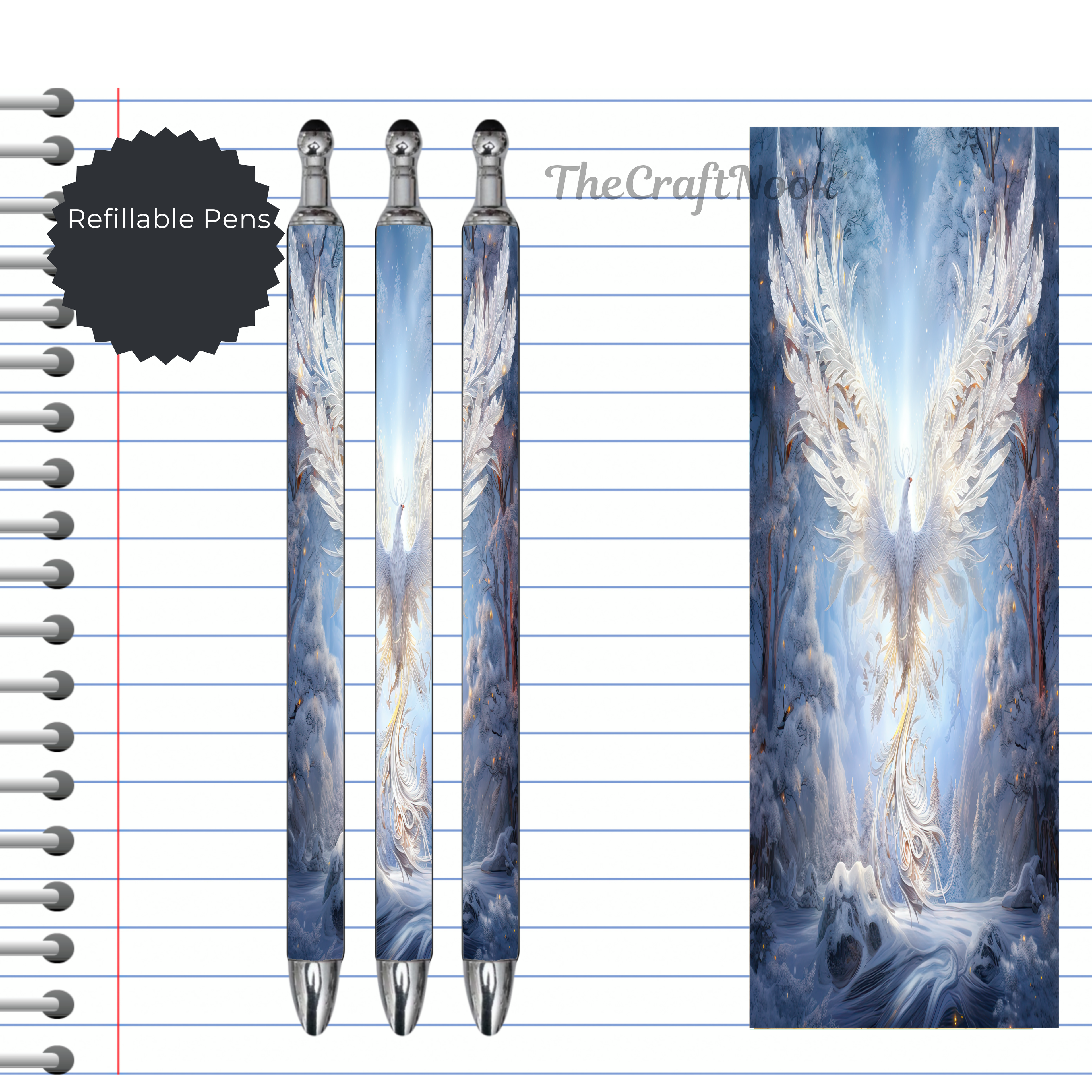 Phoenix Refillable Pens, multiple options and Images available.