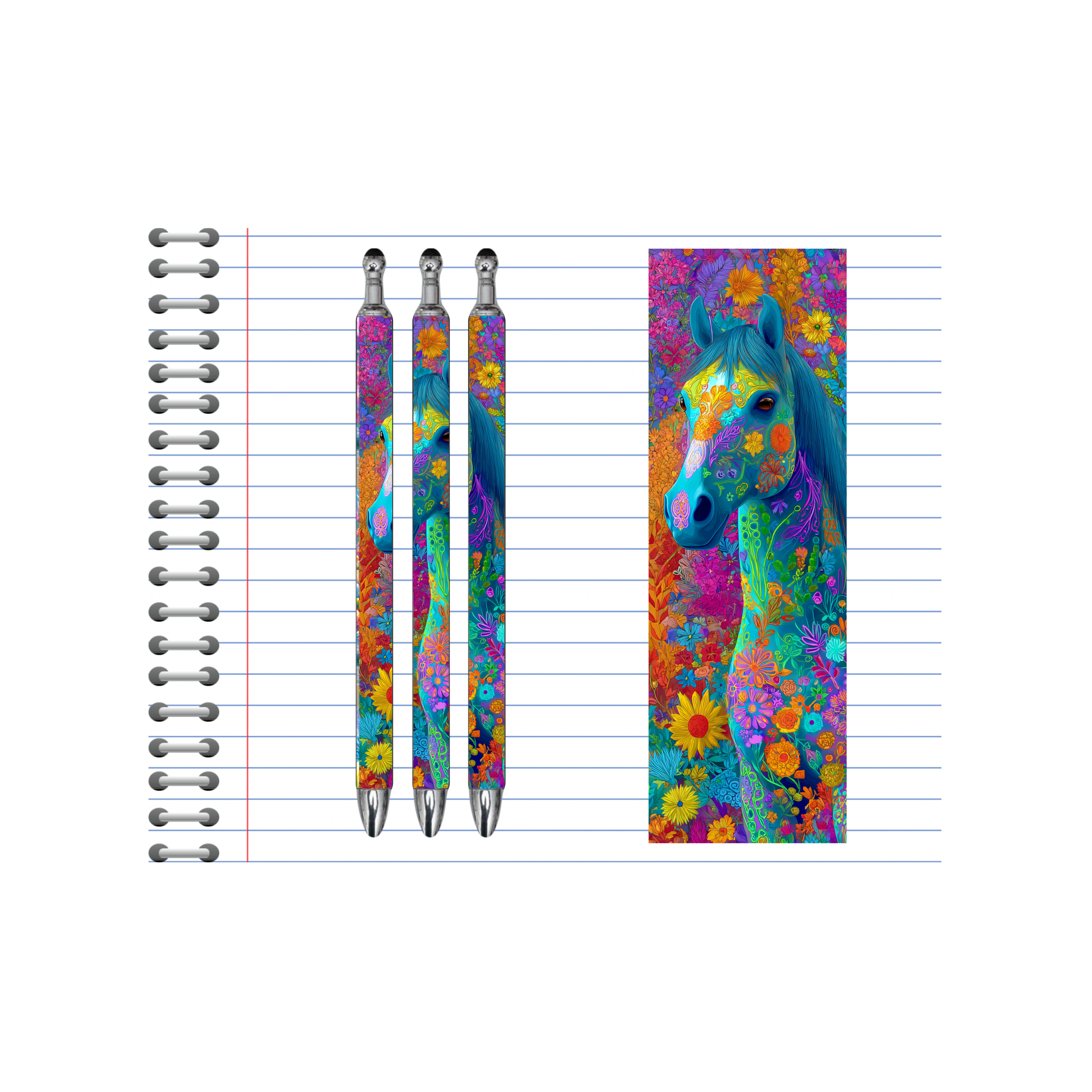 Refillable Pens, Horse Images multiple options and Images available