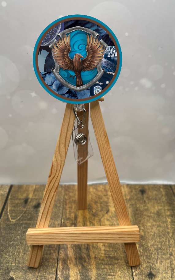 Eagle House Pride badge pulls. Multiple Images available. Add beads or shimmer glitter options.