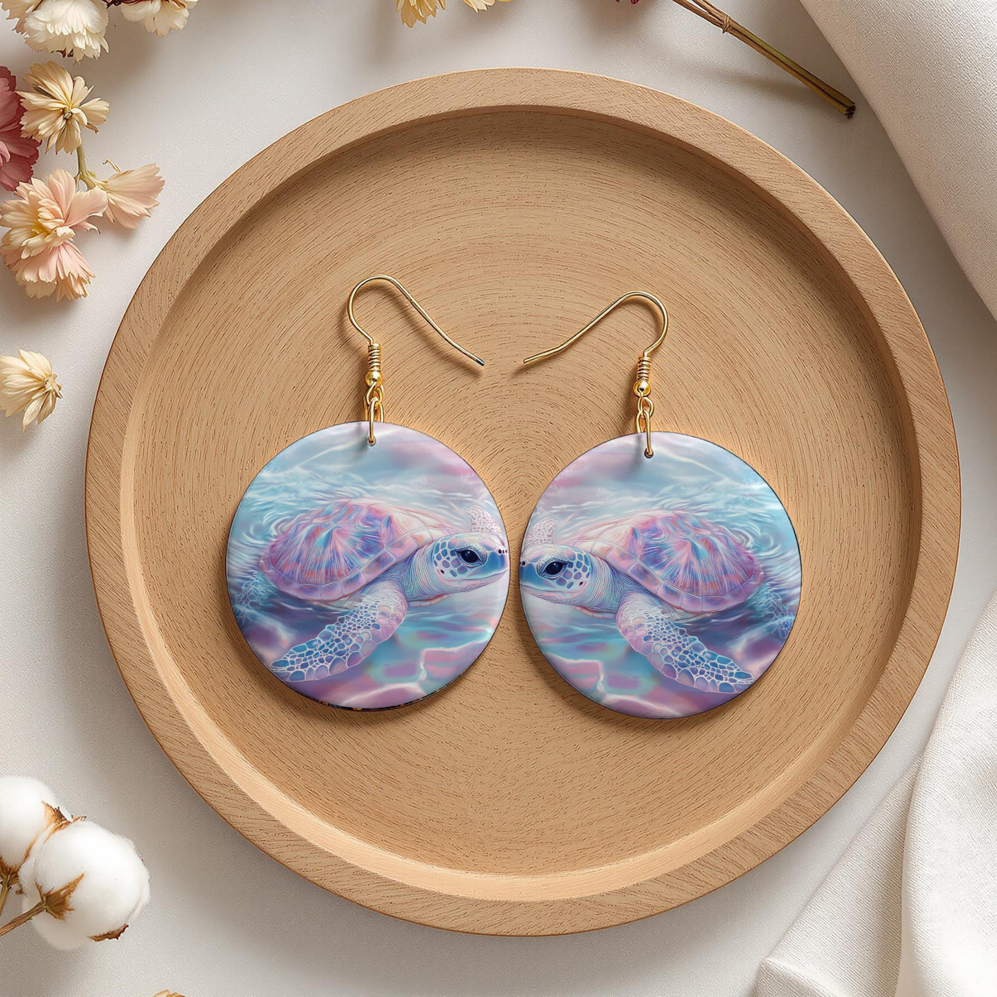 Sea Turtle Earrings — Choose Your Design