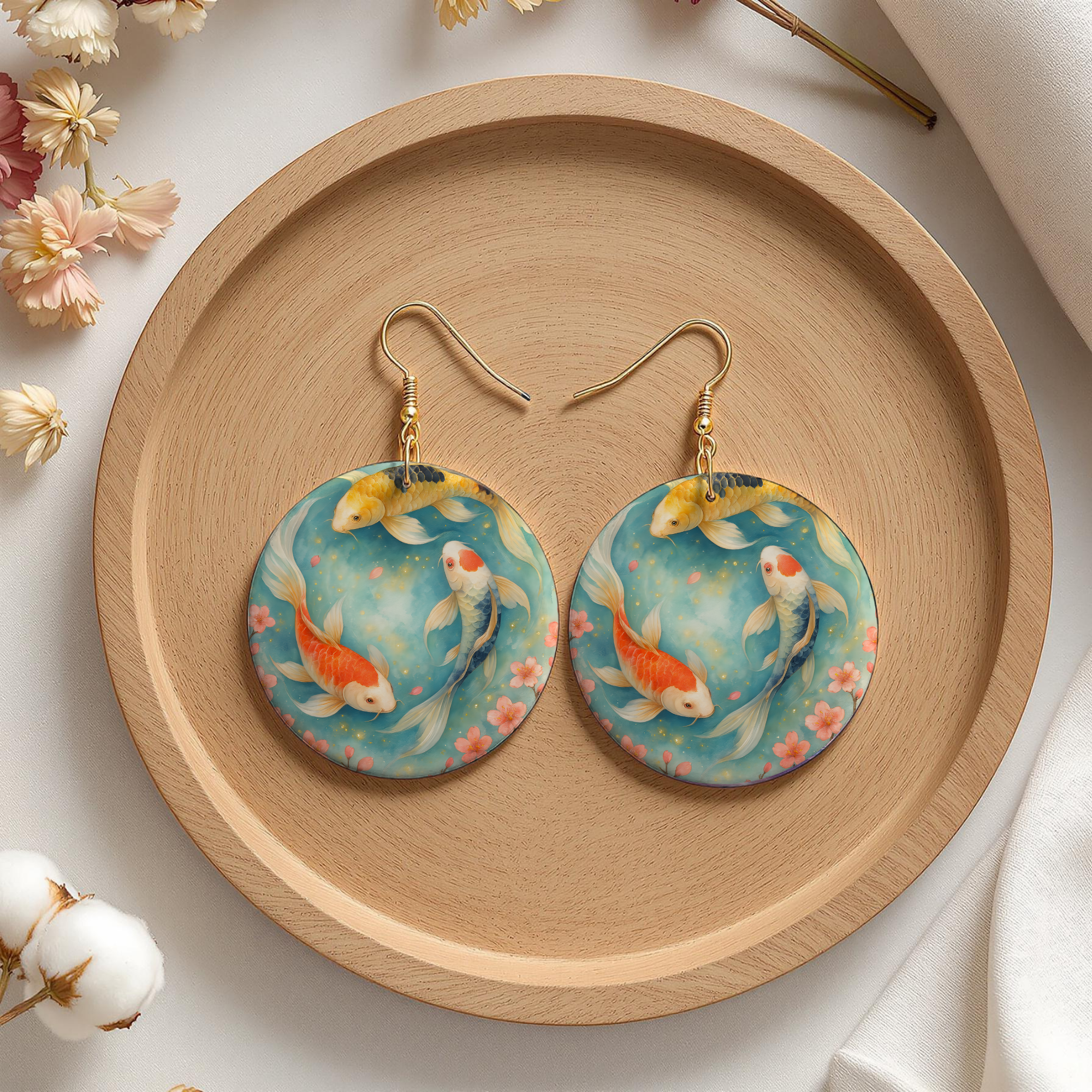 Koi Fish Earrings